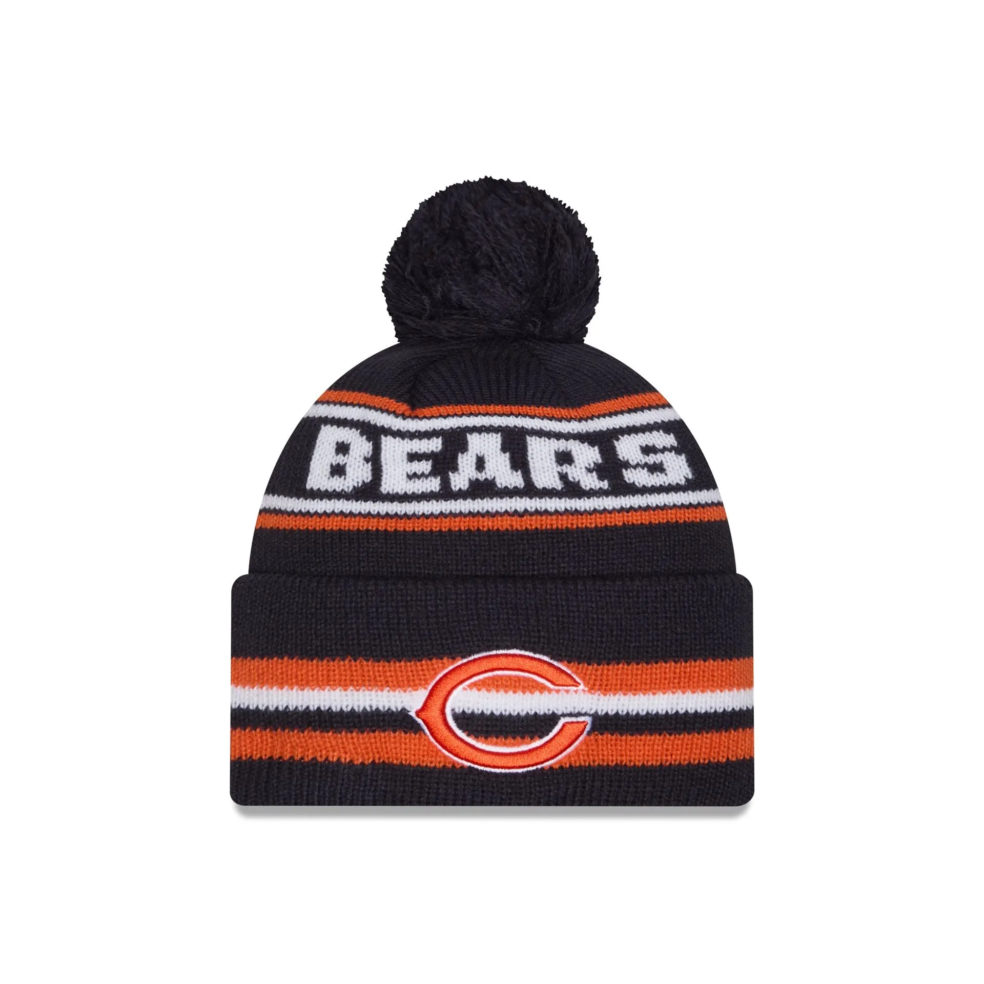 Chicago Bears Classic Pom Knit Hat sold by New Era