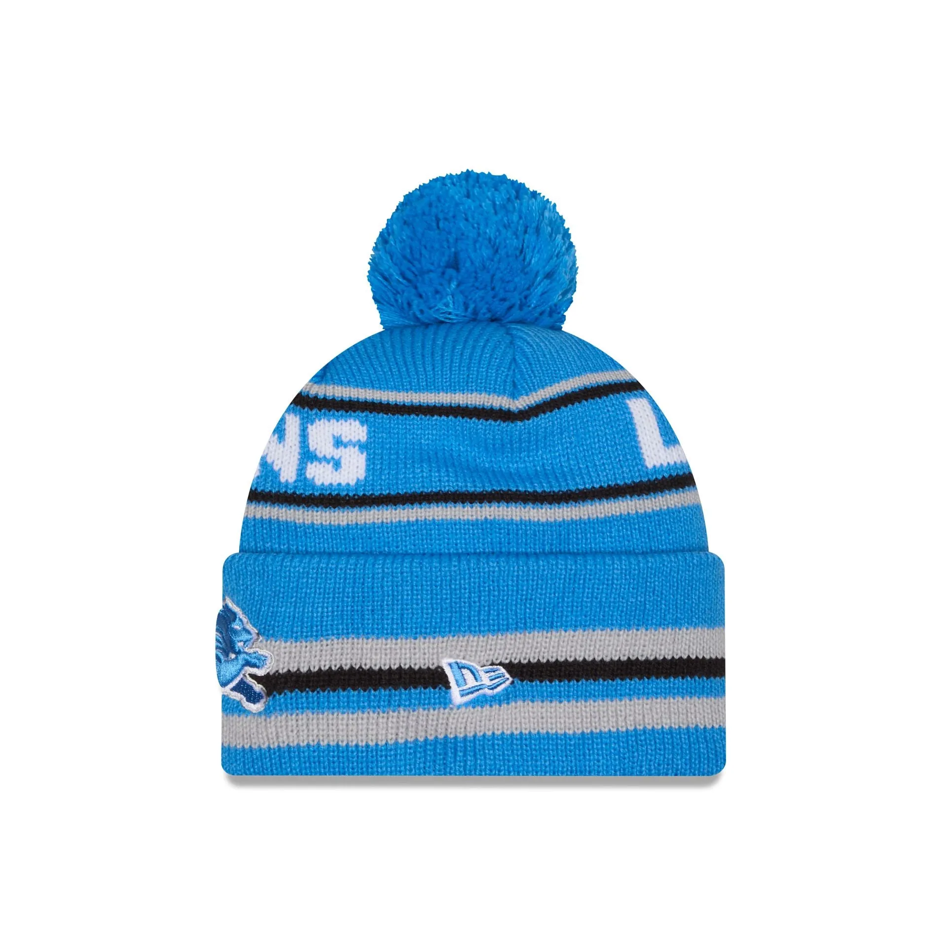 Detroit Lions Classic Pom Knit Hat sold by New Era product image thumbnail 2