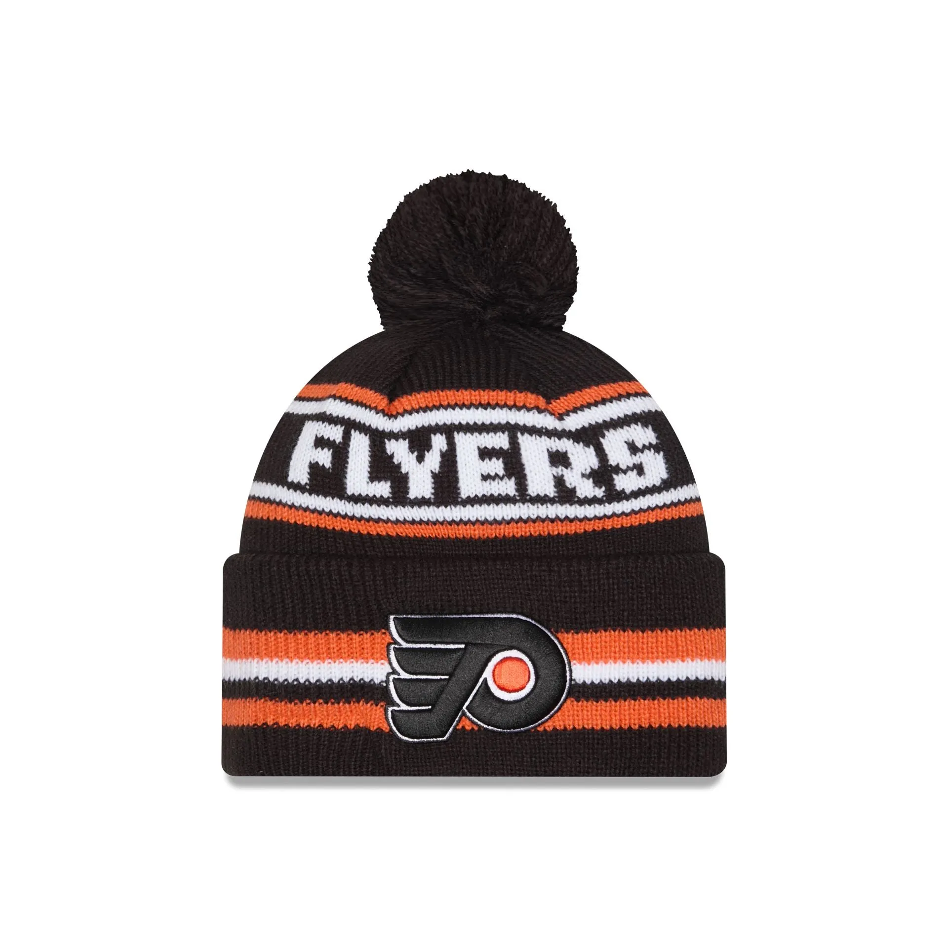Philadelphia Flyers Classic Pom Knit Hat sold by New Era