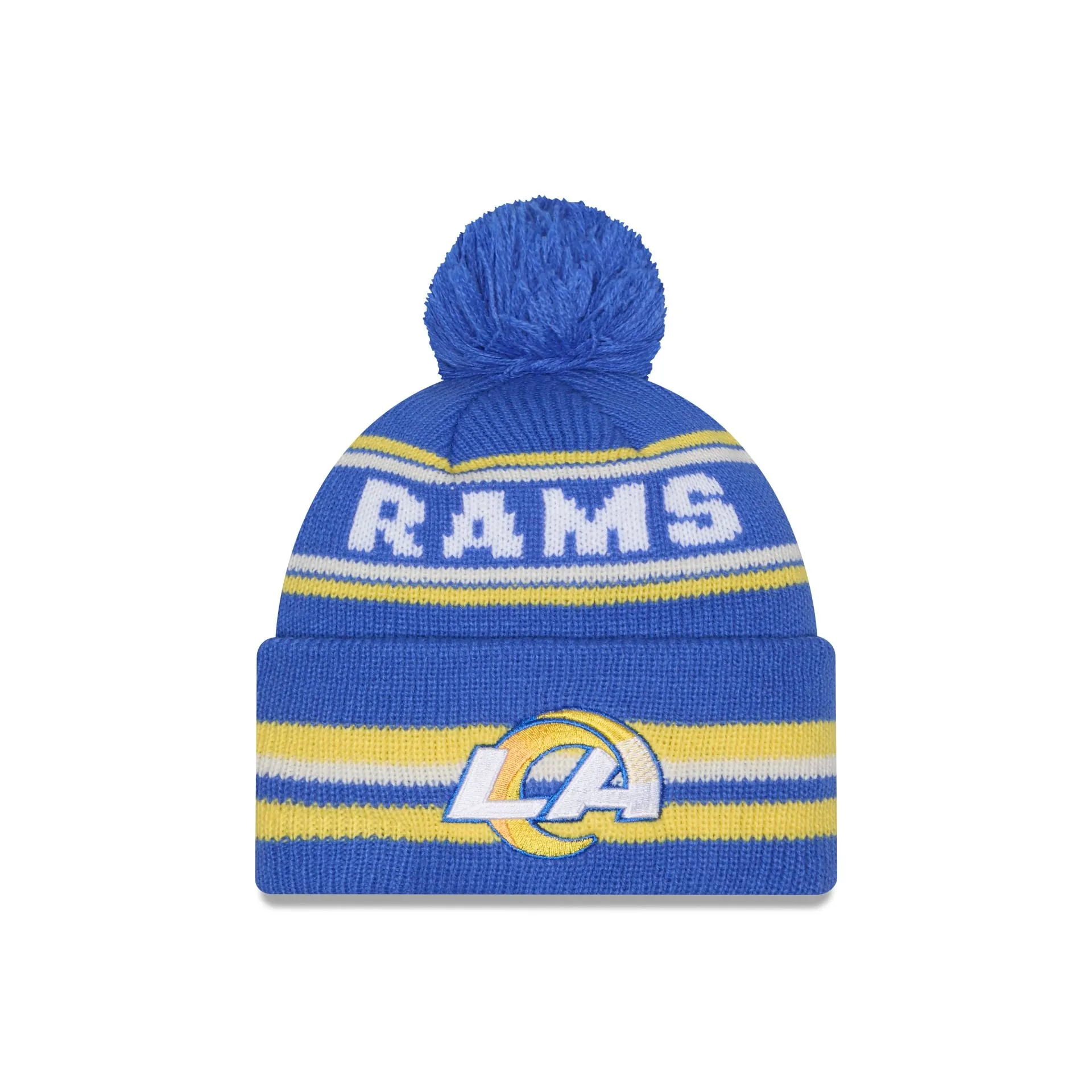 Los Angeles Rams Classic Pom Knit Hat sold by New Era