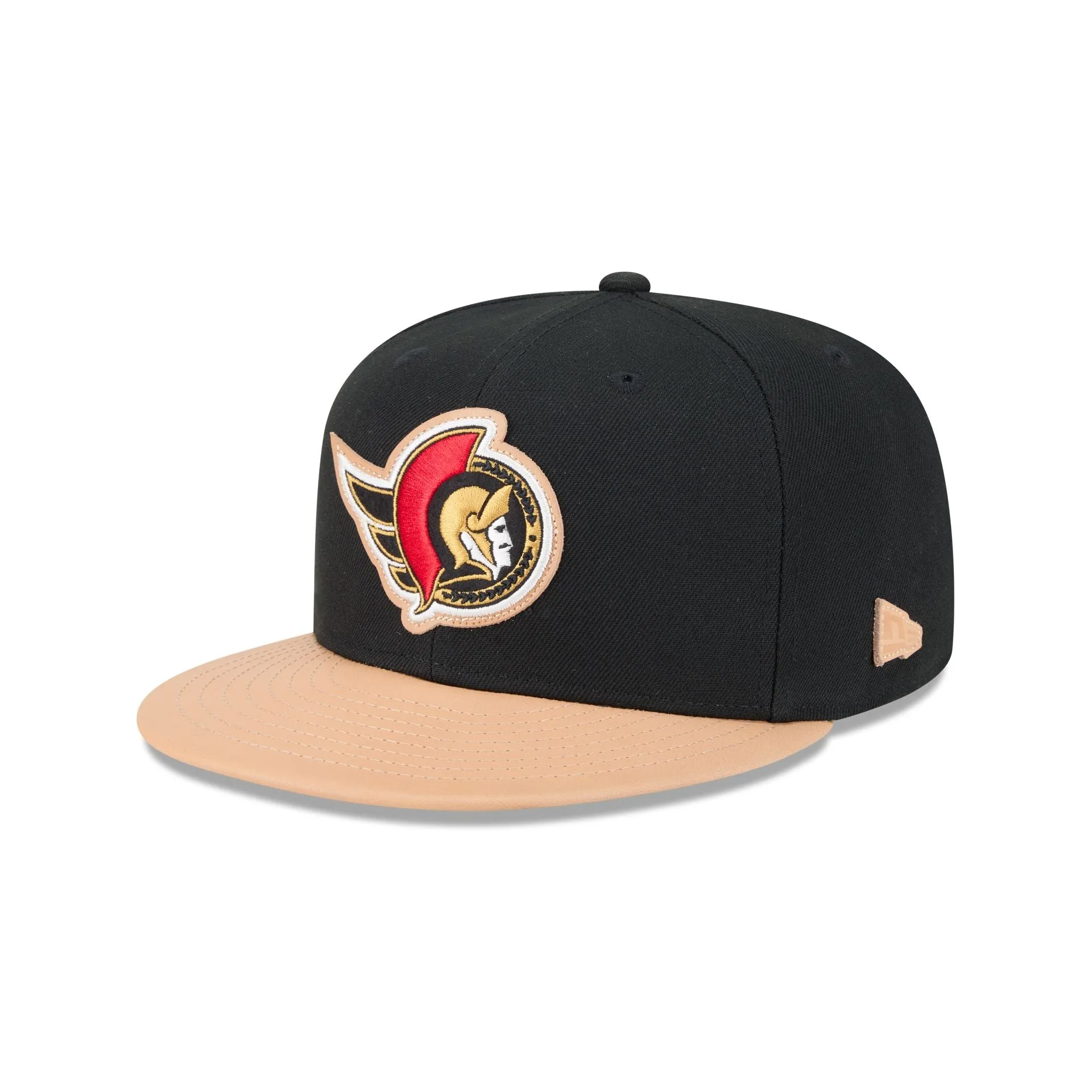 Ottawa Senators Leather Visor 59FIFTY Fitted Hat sold by New Era