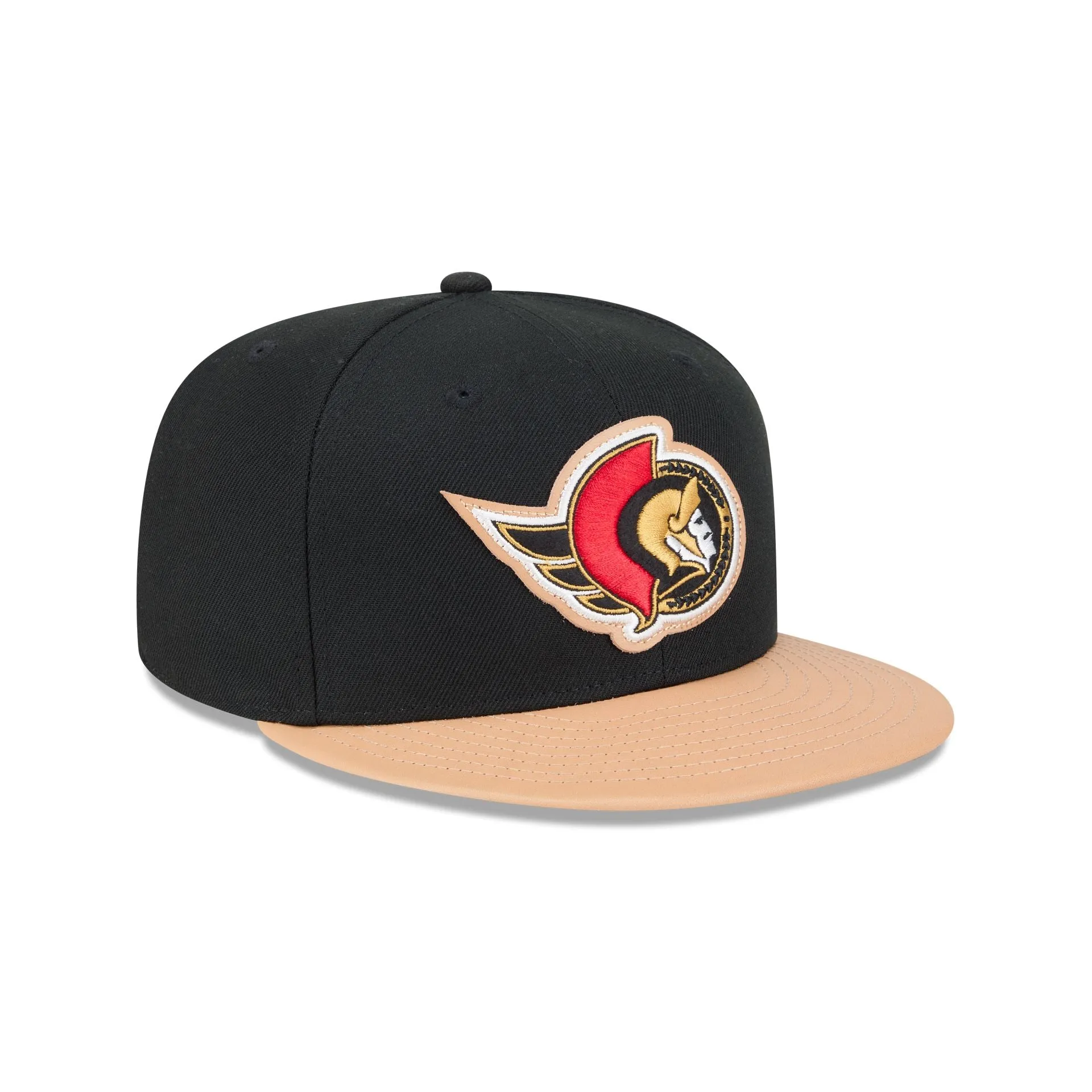 Ottawa Senators Leather Visor 59FIFTY Fitted Hat sold by New Era product image thumbnail 3