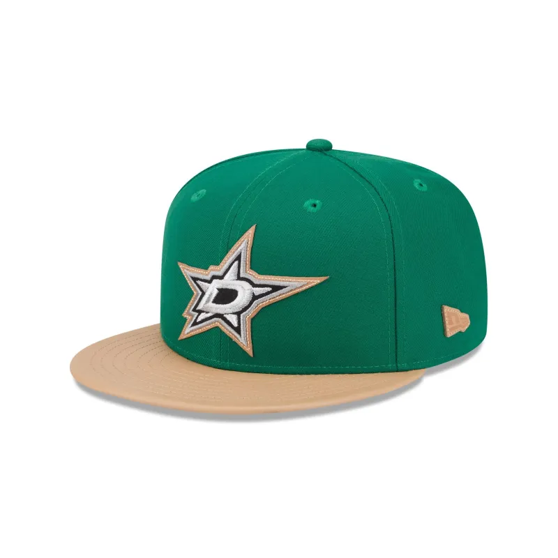 Dallas Stars Leather Visor 59FIFTY Fitted Hat sold by New Era