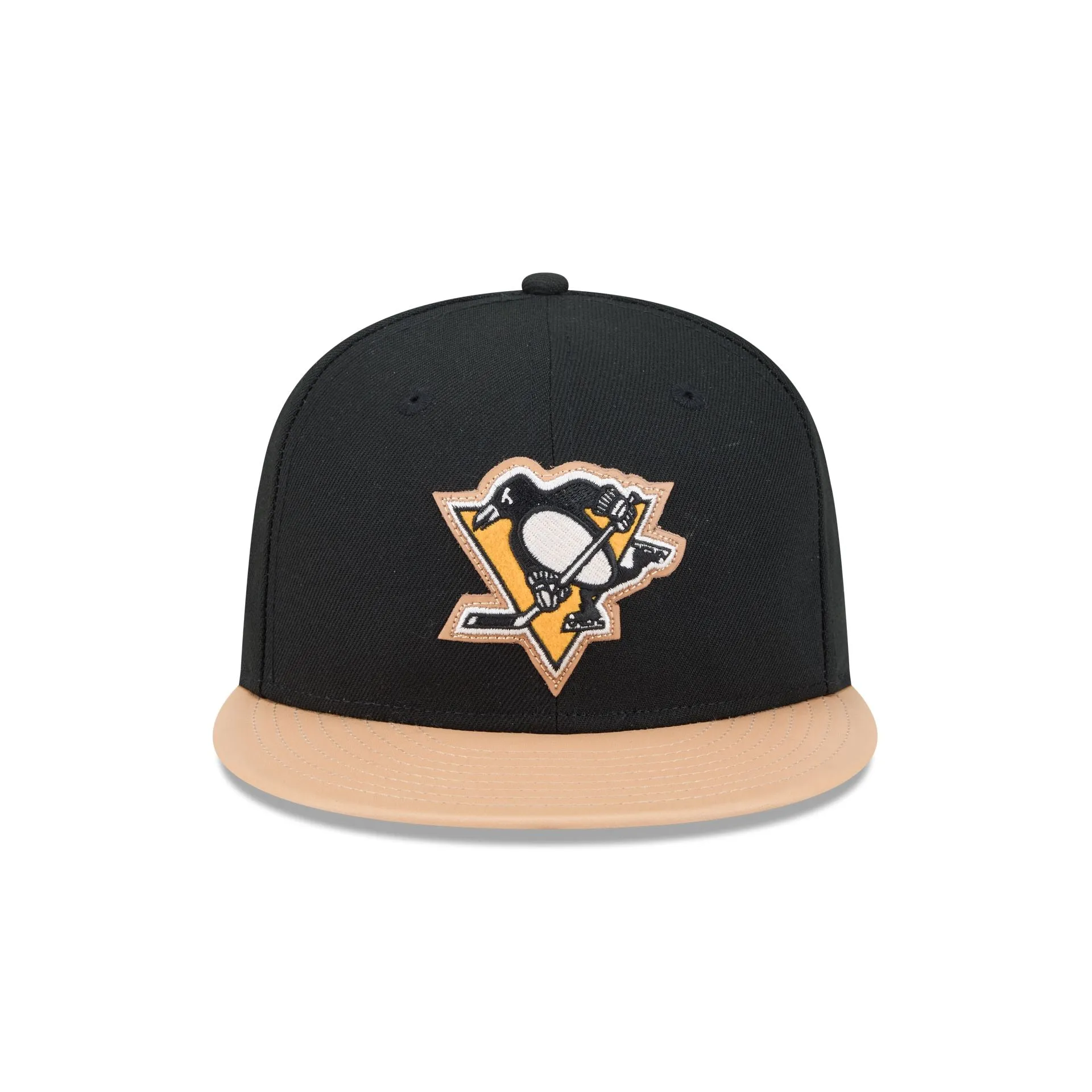 Pittsburgh Penguins Leather Visor 59FIFTY Fitted Hat sold by New Era product image thumbnail 2