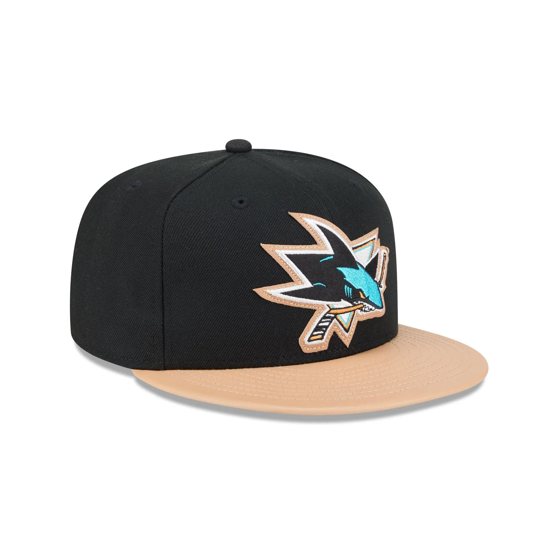San Jose Sharks Leather Visor 59FIFTY Fitted Hat sold by New Era product image thumbnail 3