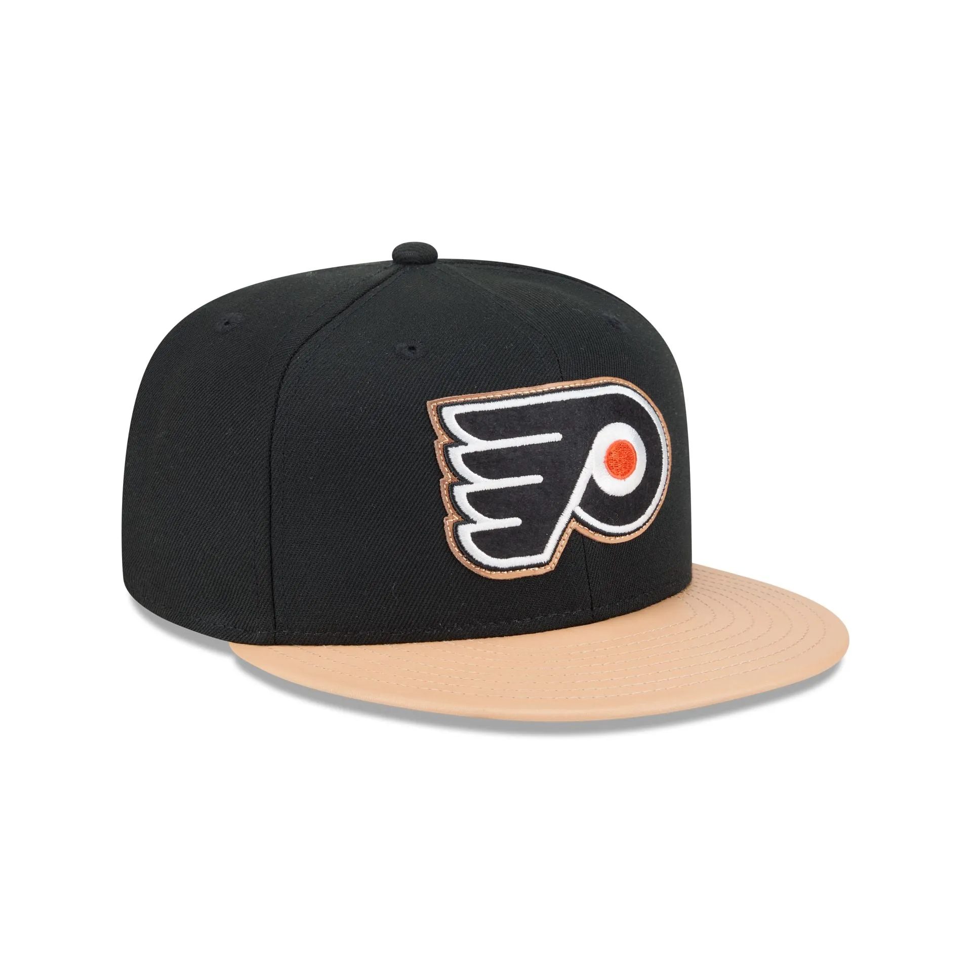 Philadelphia Flyers Leather Visor 59FIFTY Fitted Hat sold by New Era product image thumbnail 3