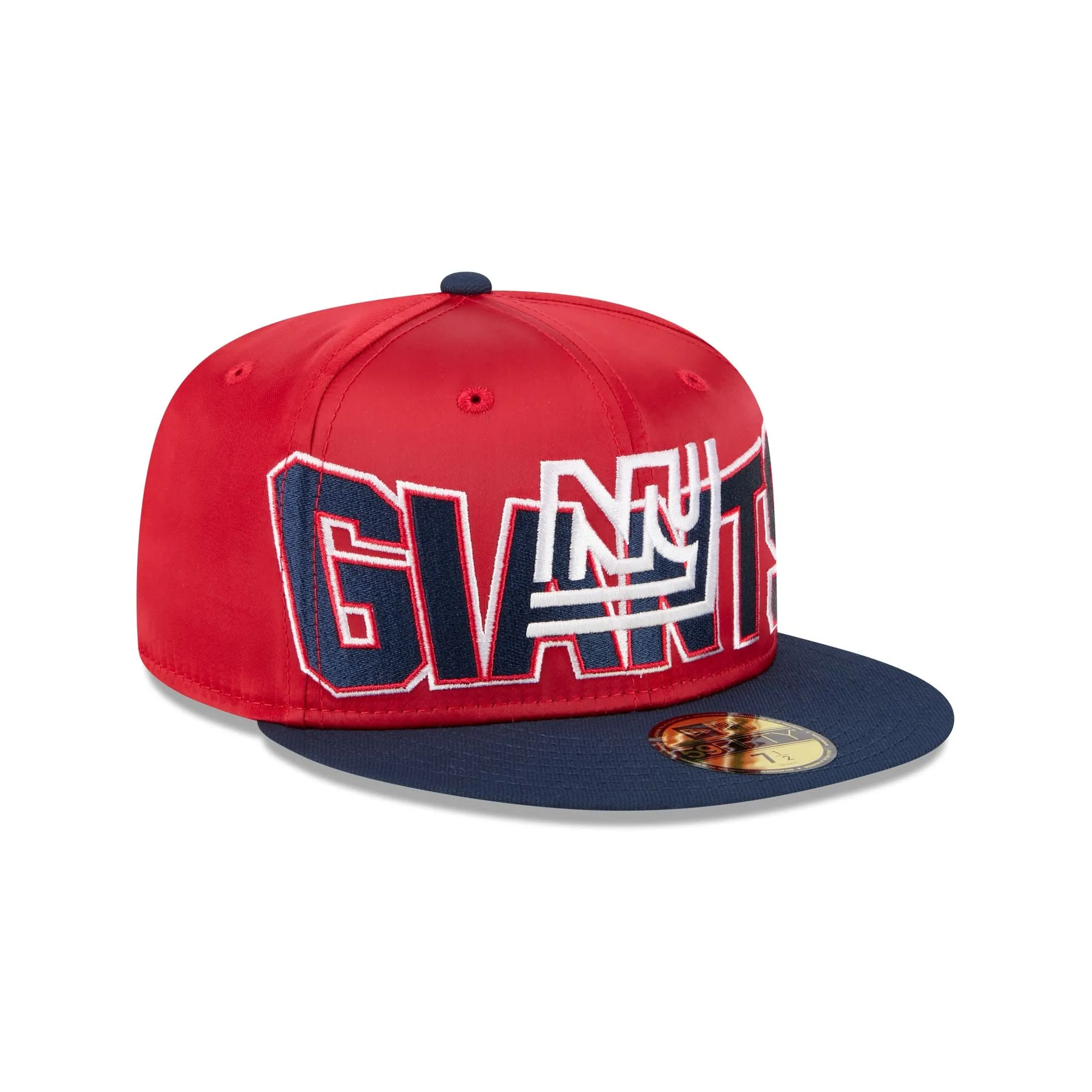 New York Giants Bold Satin 59FIFTY Fitted Hat sold by New Era product image thumbnail 3