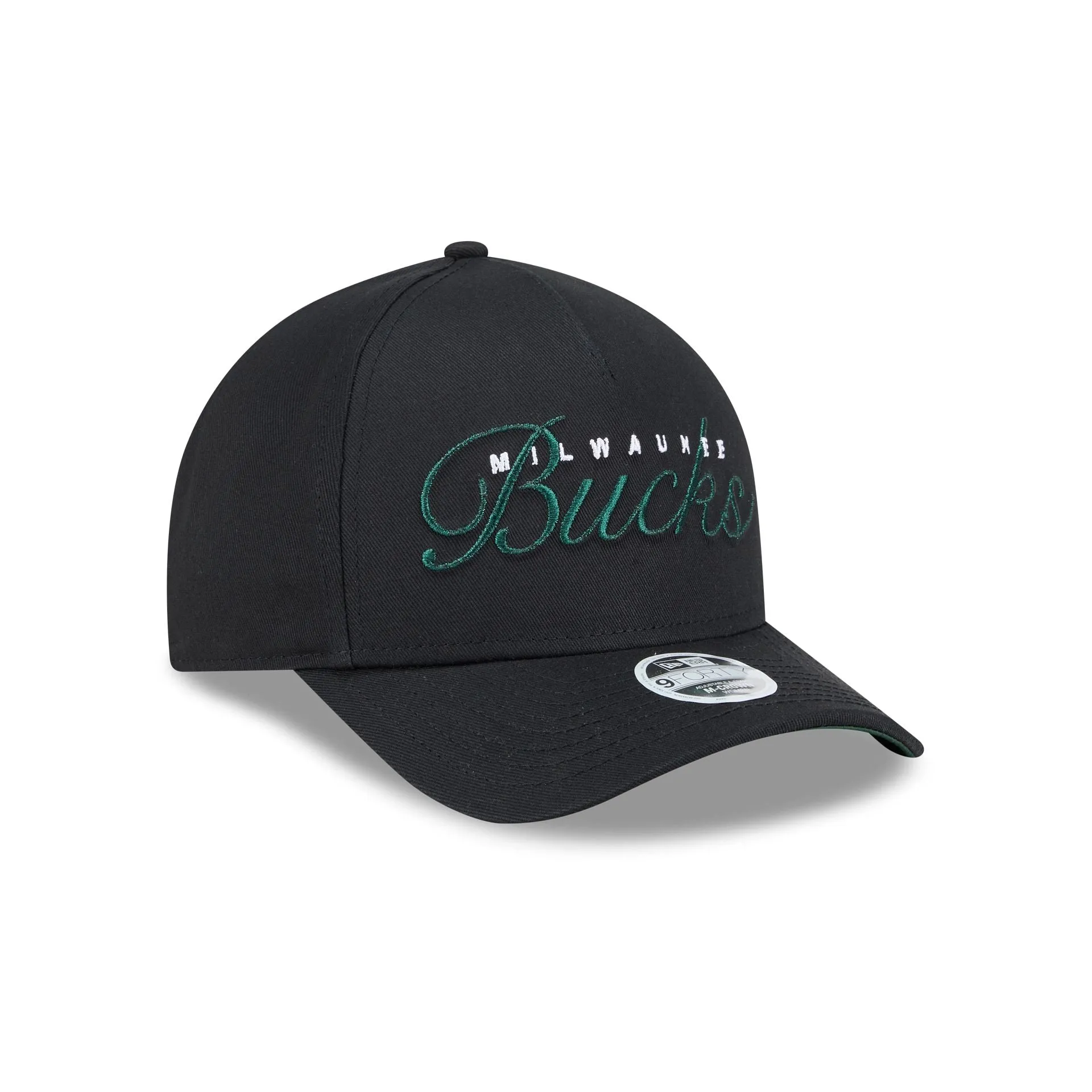 Milwaukee Bucks Metallic Women's 9FORTY M-Crown A-Frame Snapback Hat sold by New Era product image thumbnail 3