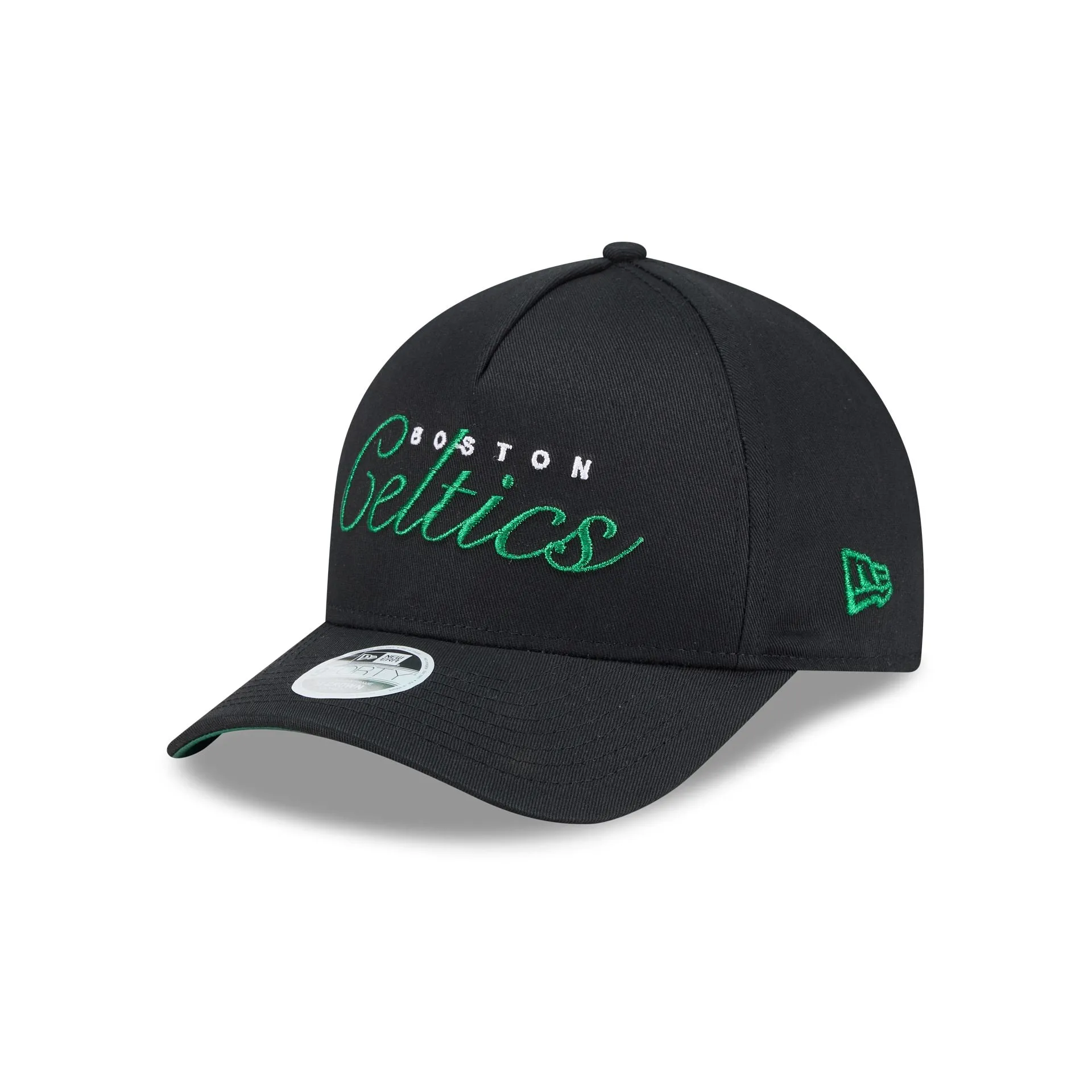 Boston Celtics Metallic Women's 9FORTY M-Crown A-Frame Snapback Hat sold by New Era