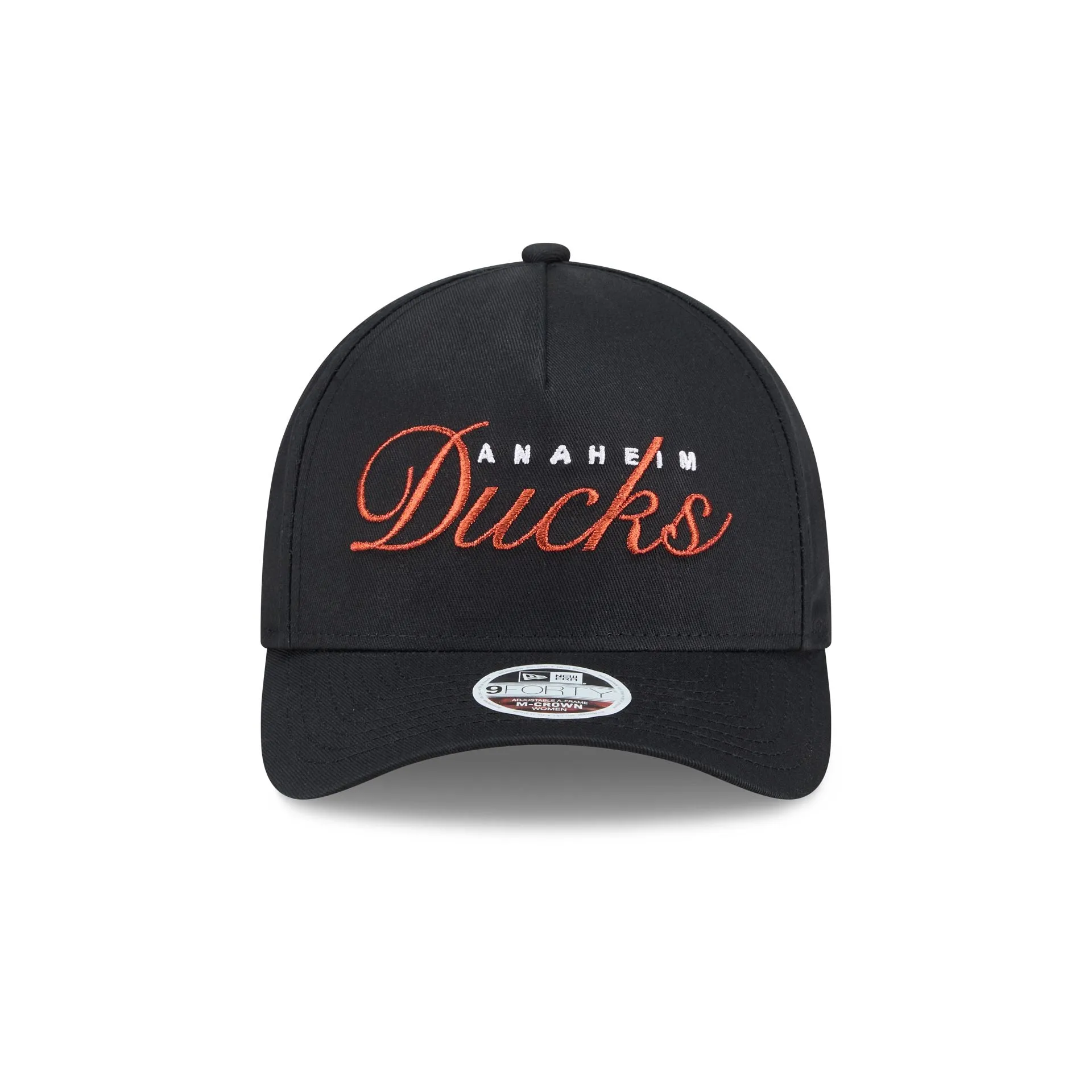 Anaheim Ducks Metallic Women's 9FORTY M-Crown A-Frame Snapback Hat sold by New Era product image thumbnail 2