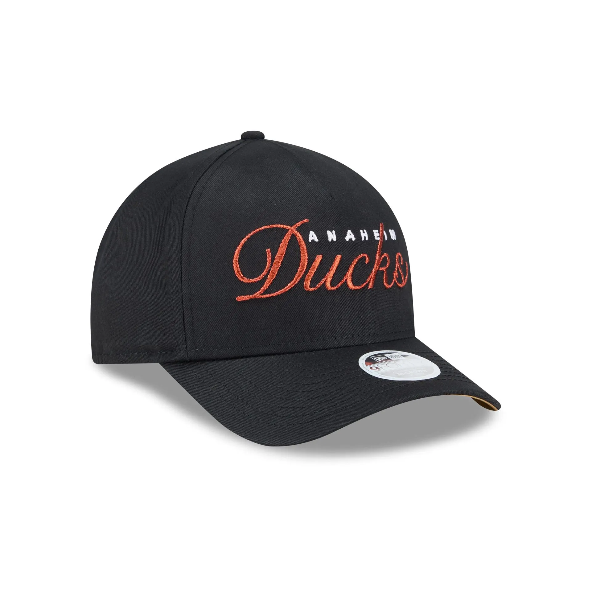 Anaheim Ducks Metallic Women's 9FORTY M-Crown A-Frame Snapback Hat sold by New Era product image thumbnail 3