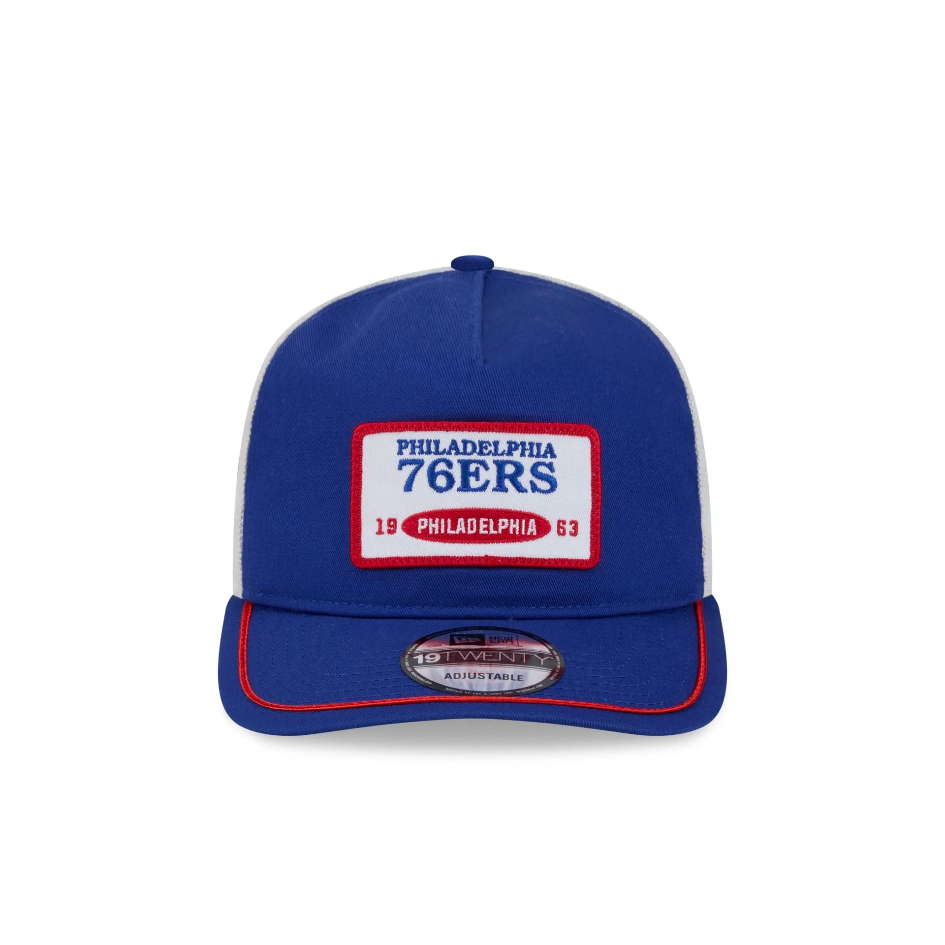 Philadelphia 76ers Patch 19TWENTY Trucker Hat sold by New Era product image thumbnail 2