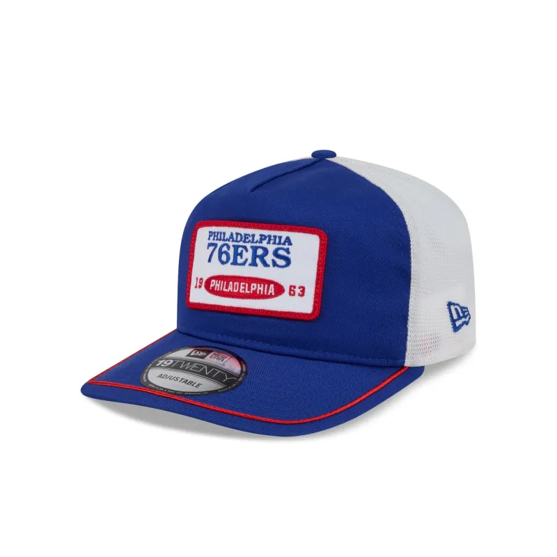 Philadelphia 76ers Patch 19TWENTY Trucker Hat sold by New Era