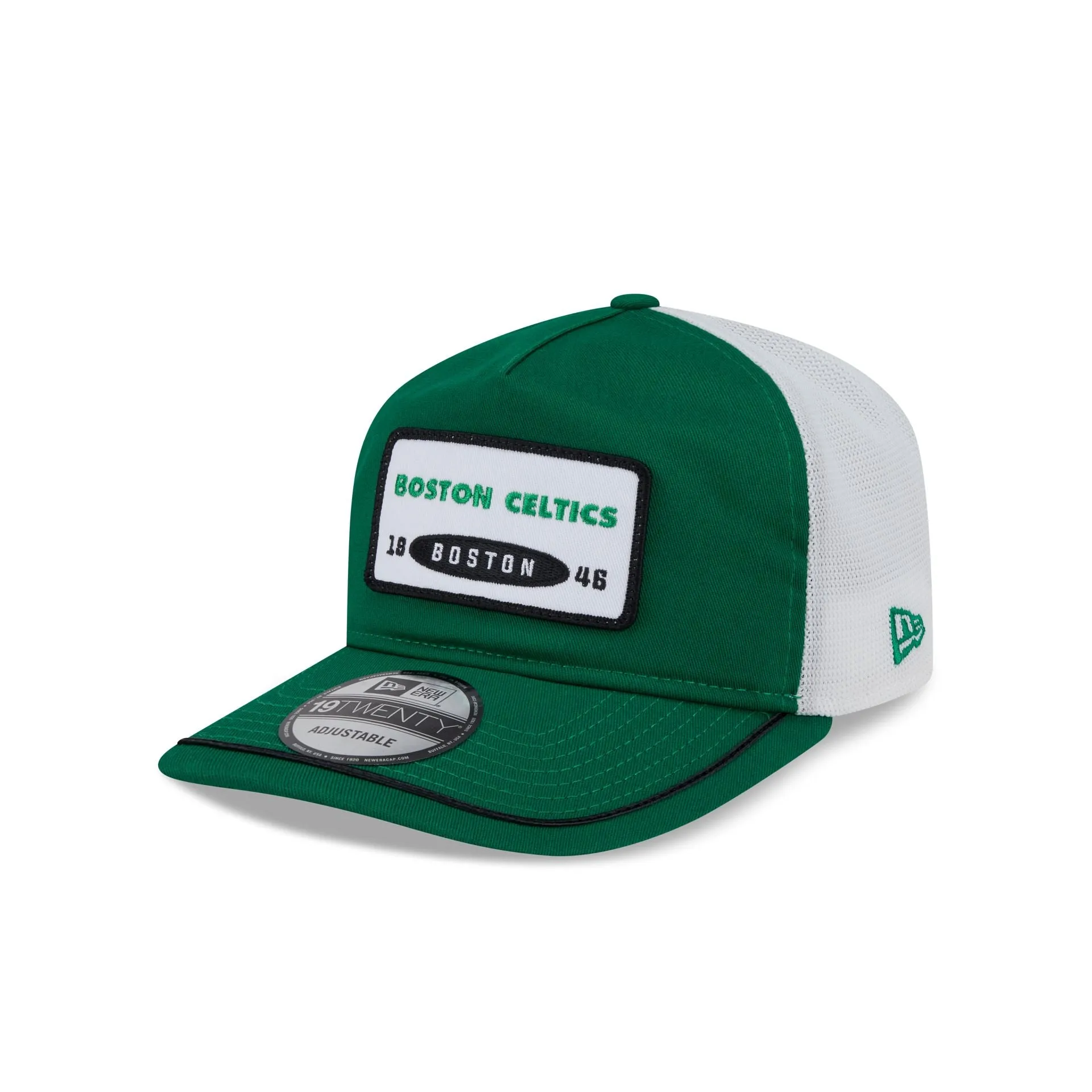 Boston Celtics Patch 19TWENTY Trucker Hat sold by New Era