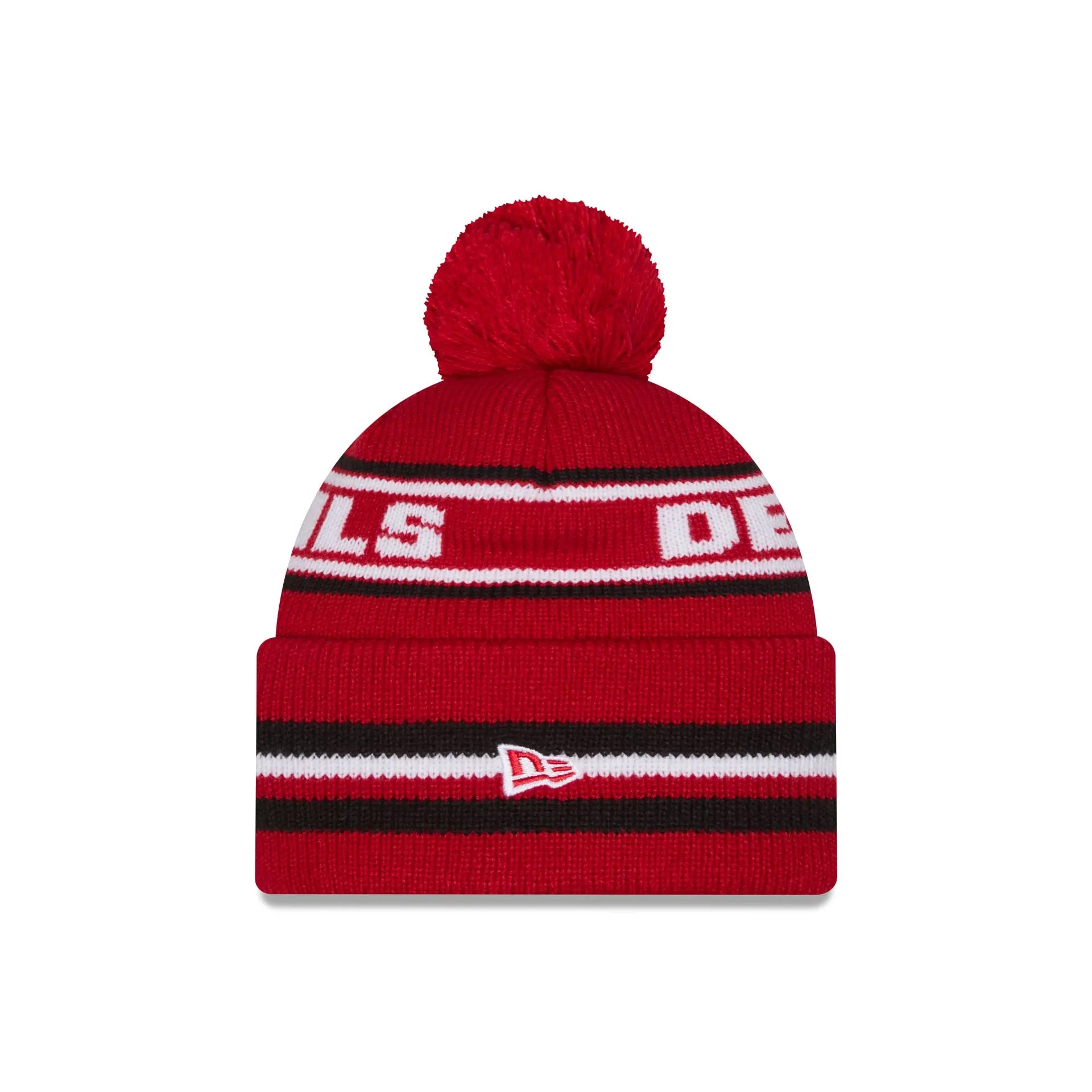 New Jersey Devils Classic Pom Knit Hat sold by New Era product image thumbnail 2