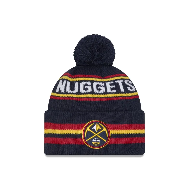 Denver Nuggets Classic Pom Knit Hat sold by New Era