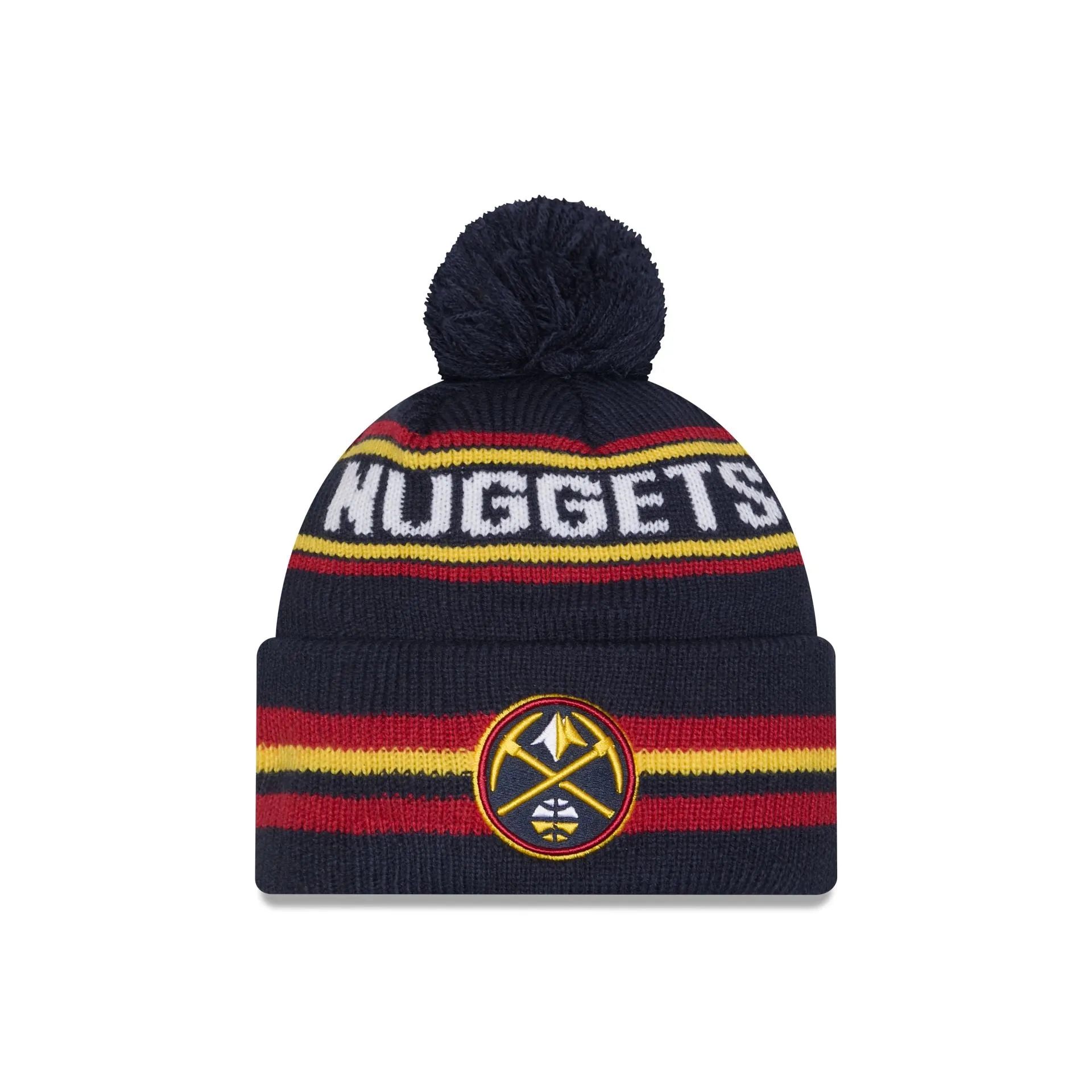Denver Nuggets Classic Pom Knit Hat sold by New Era