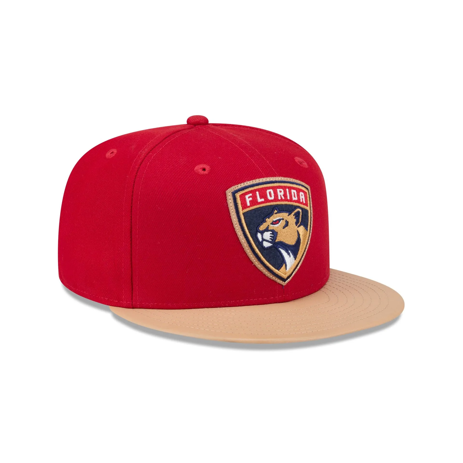 Florida Panthers Leather Visor 59FIFTY Fitted Hat sold by New Era product image thumbnail 3