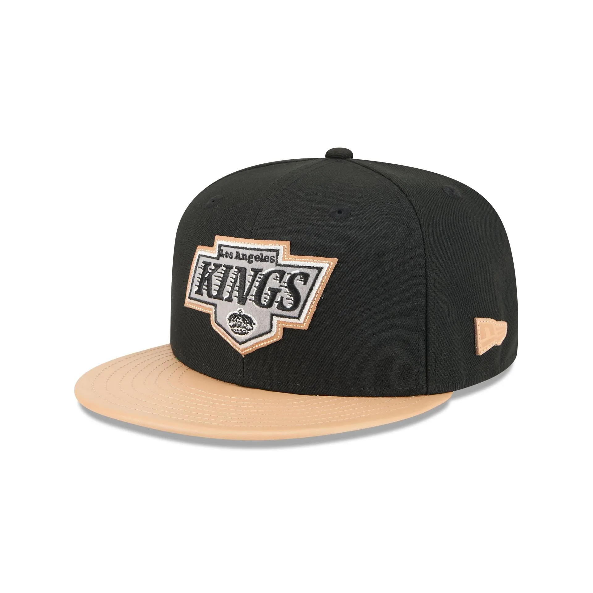 Los Angeles Kings Leather Visor 59FIFTY Fitted Hat sold by New Era