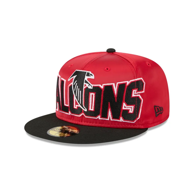 Atlanta Falcons Bold Satin 59FIFTY Fitted Hat sold by New Era