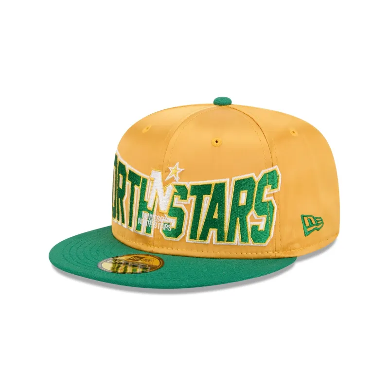 Minnesota North Stars Bold Satin 59FIFTY Fitted Hat sold by New Era