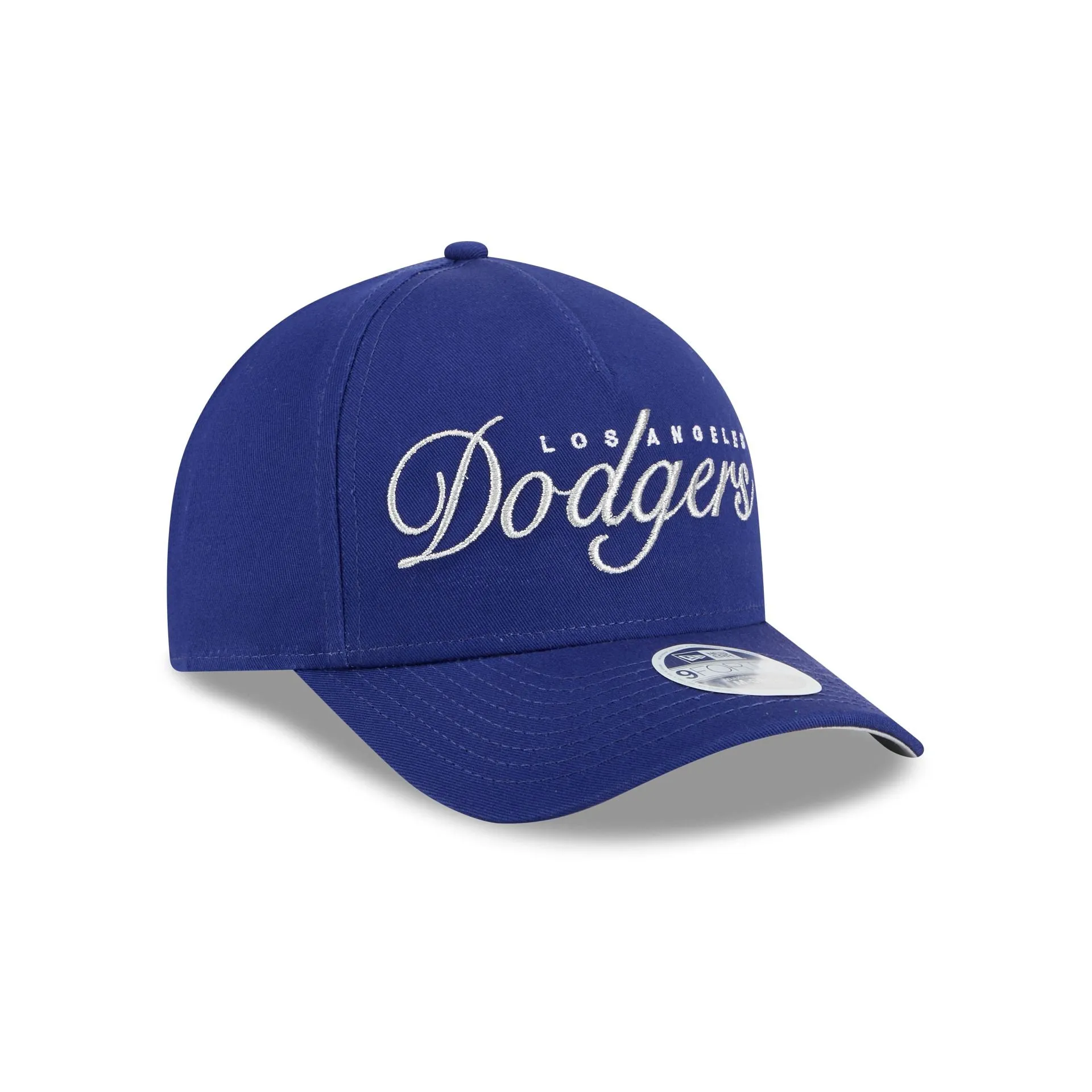 Los Angeles Dodgers Metallic Women's 9FORTY M-Crown A-Frame Snapback Hat sold by New Era product image thumbnail 3