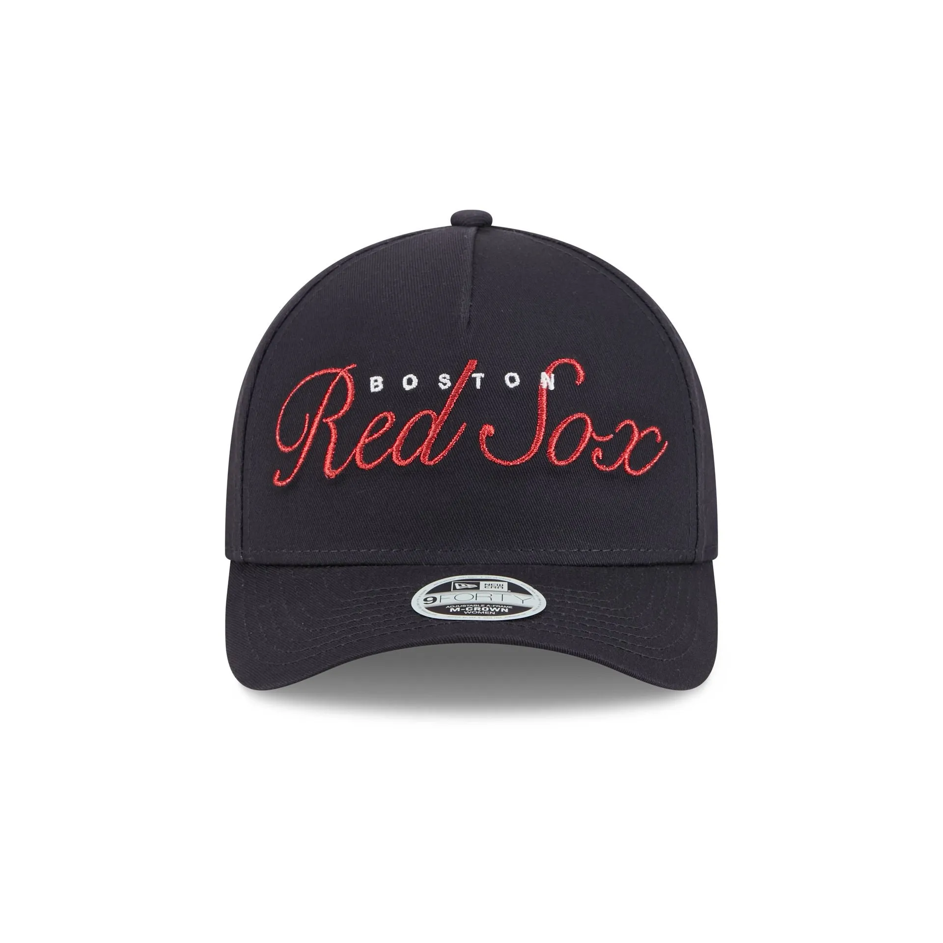 Boston Red Sox Metallic Women's 9FORTY M-Crown A-Frame Snapback Hat sold by New Era product image thumbnail 2