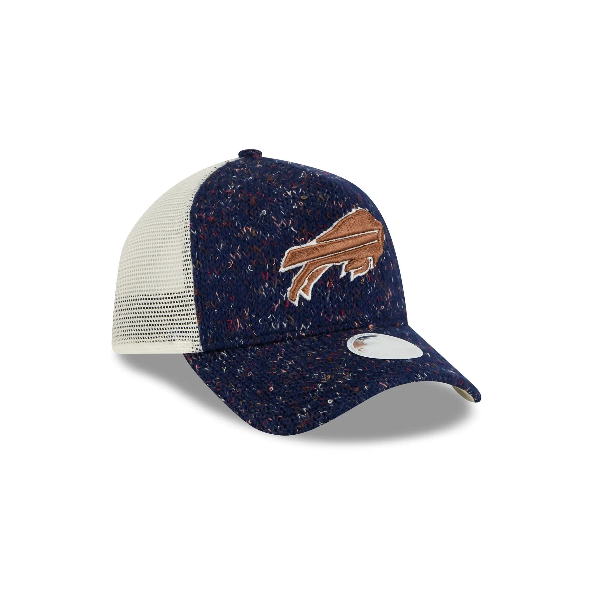 Buffalo Bills Knit Women's 9FORTY A-Frame Trucker Hat sold by New Era product image thumbnail 3