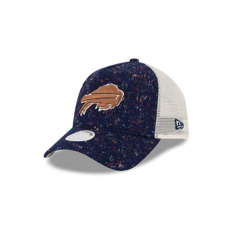 Buffalo Bills Knit Women's 9FORTY A-Frame Trucker Hat sold by New Era