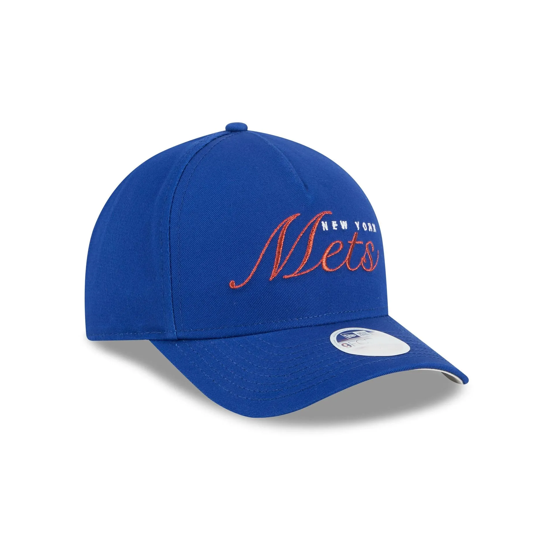 New York Mets Metallic Women's 9FORTY M-Crown A-Frame Snapback Hat sold by New Era product image thumbnail 3