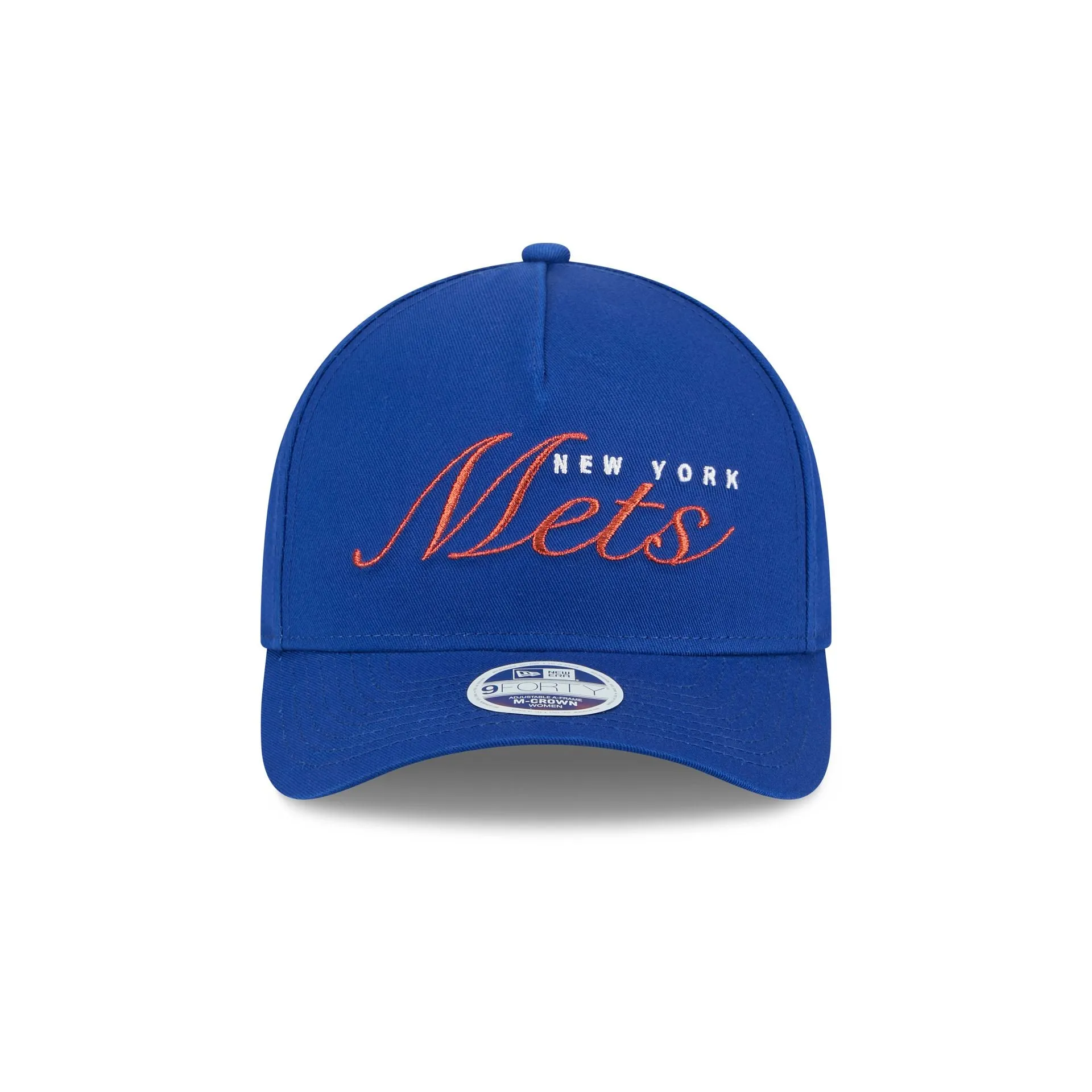 New York Mets Metallic Women's 9FORTY M-Crown A-Frame Snapback Hat sold by New Era product image thumbnail 2