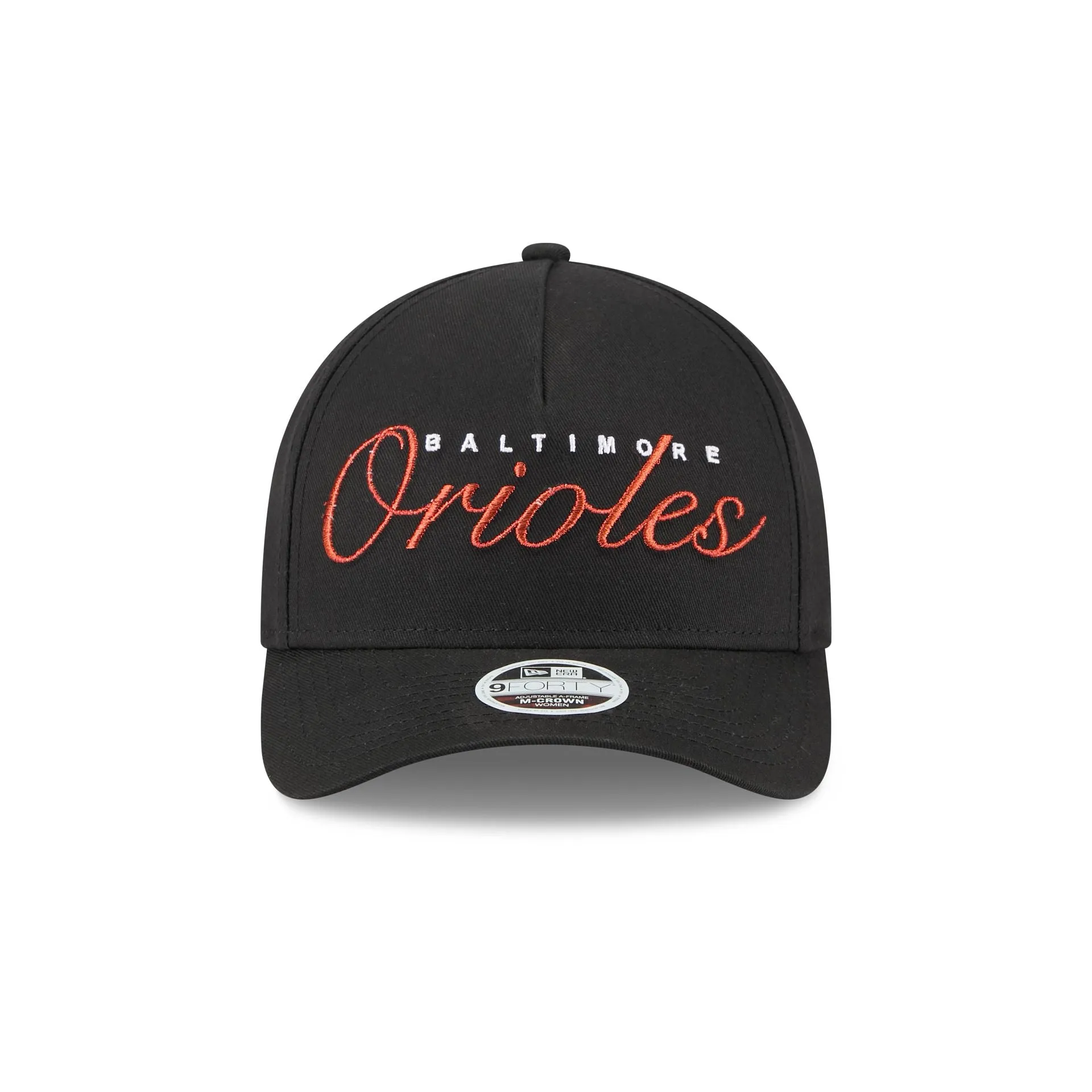 Baltimore Orioles Metallic Women's 9FORTY M-Crown A-Frame Snapback Hat sold by New Era product image thumbnail 2