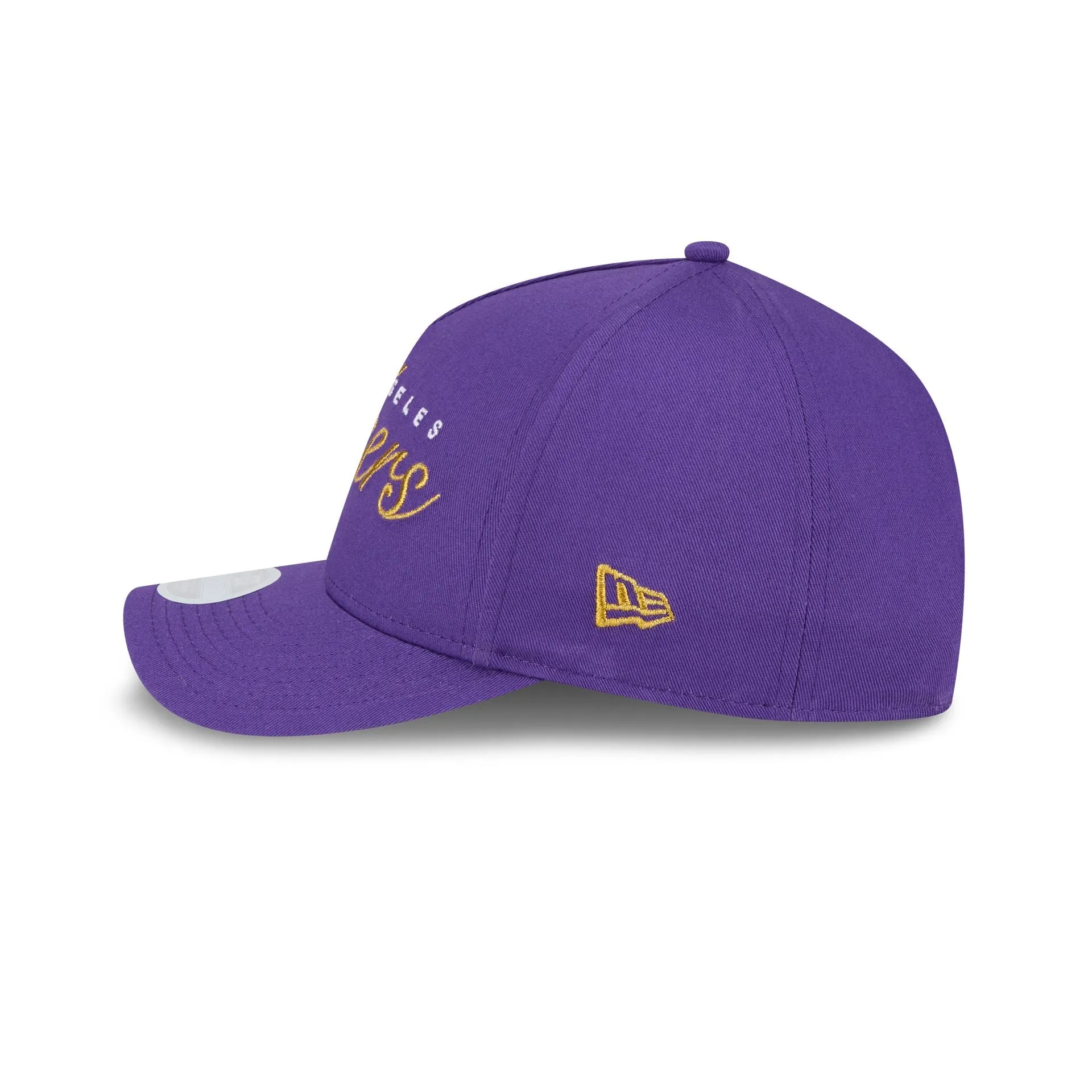 Los Angeles Lakers Metallic Women's 9FORTY M-Crown A-Frame Snapback Hat sold by New Era product image thumbnail 4