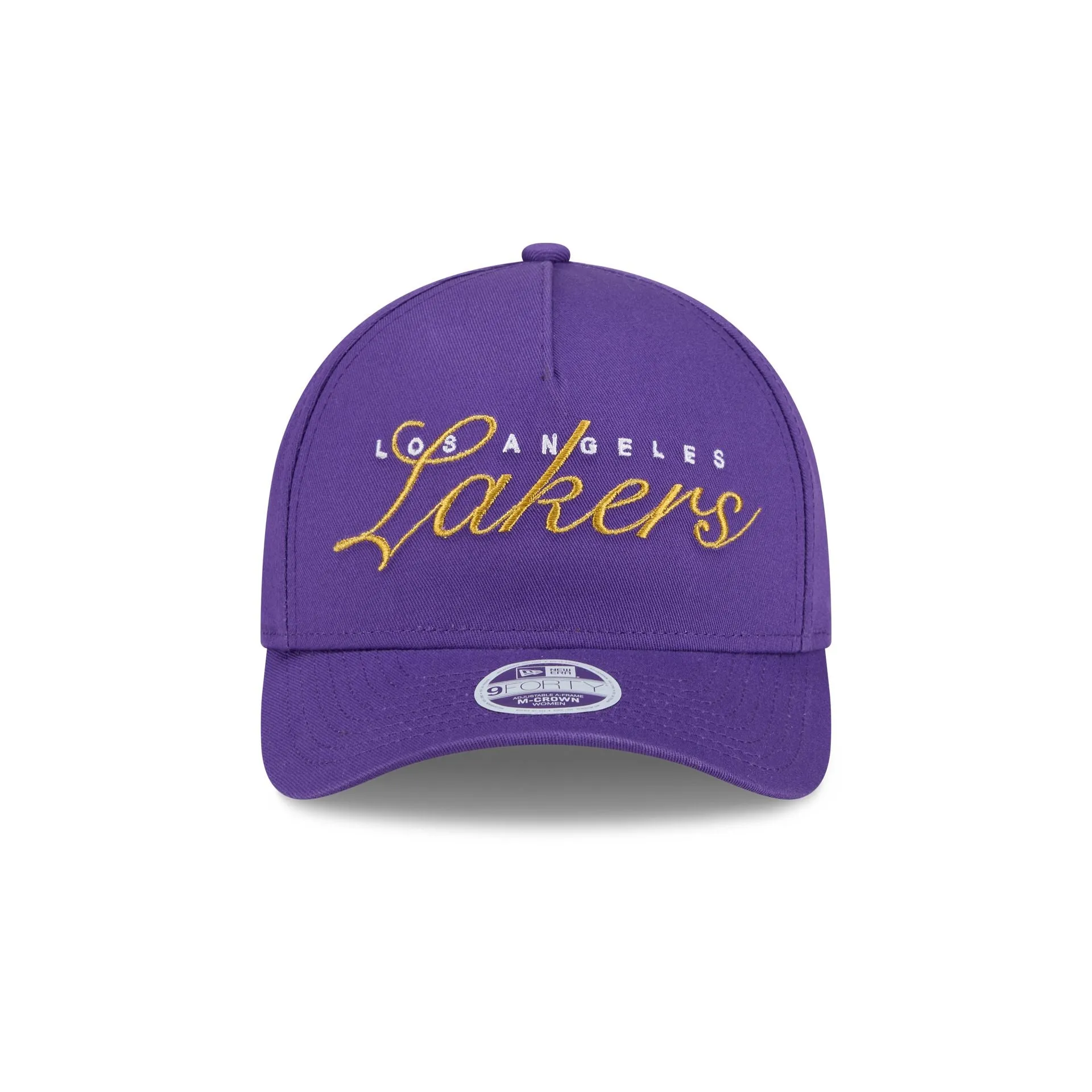 Los Angeles Lakers Metallic Women's 9FORTY M-Crown A-Frame Snapback Hat sold by New Era product image thumbnail 2