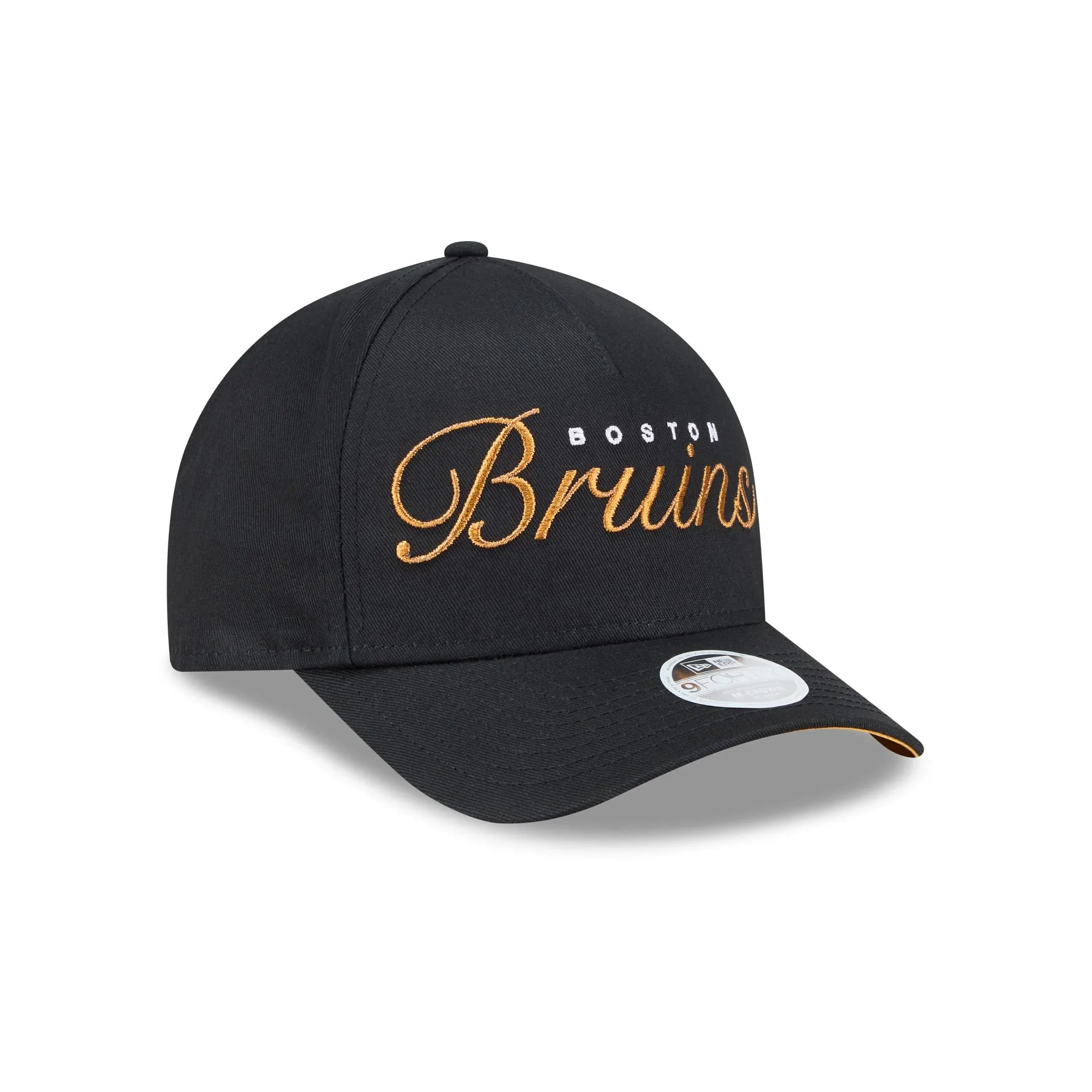 Boston Bruins Metallic Women's 9FORTY M-Crown A-Frame Snapback Hat sold by New Era product image thumbnail 3