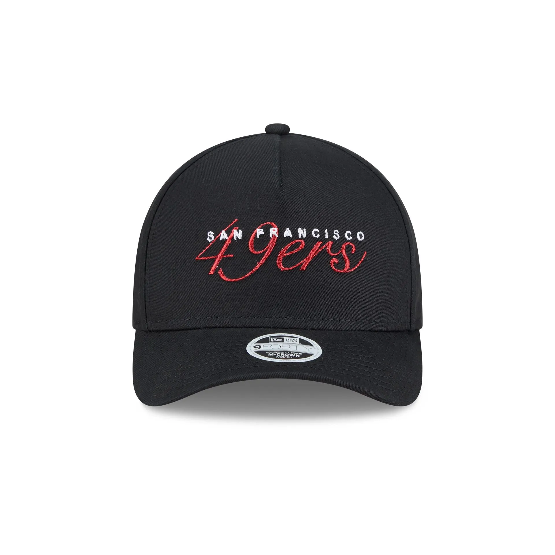 San Francisco 49ers Metallic Women's 9FORTY M-Crown A-Frame Snapback Hat sold by New Era product image thumbnail 2