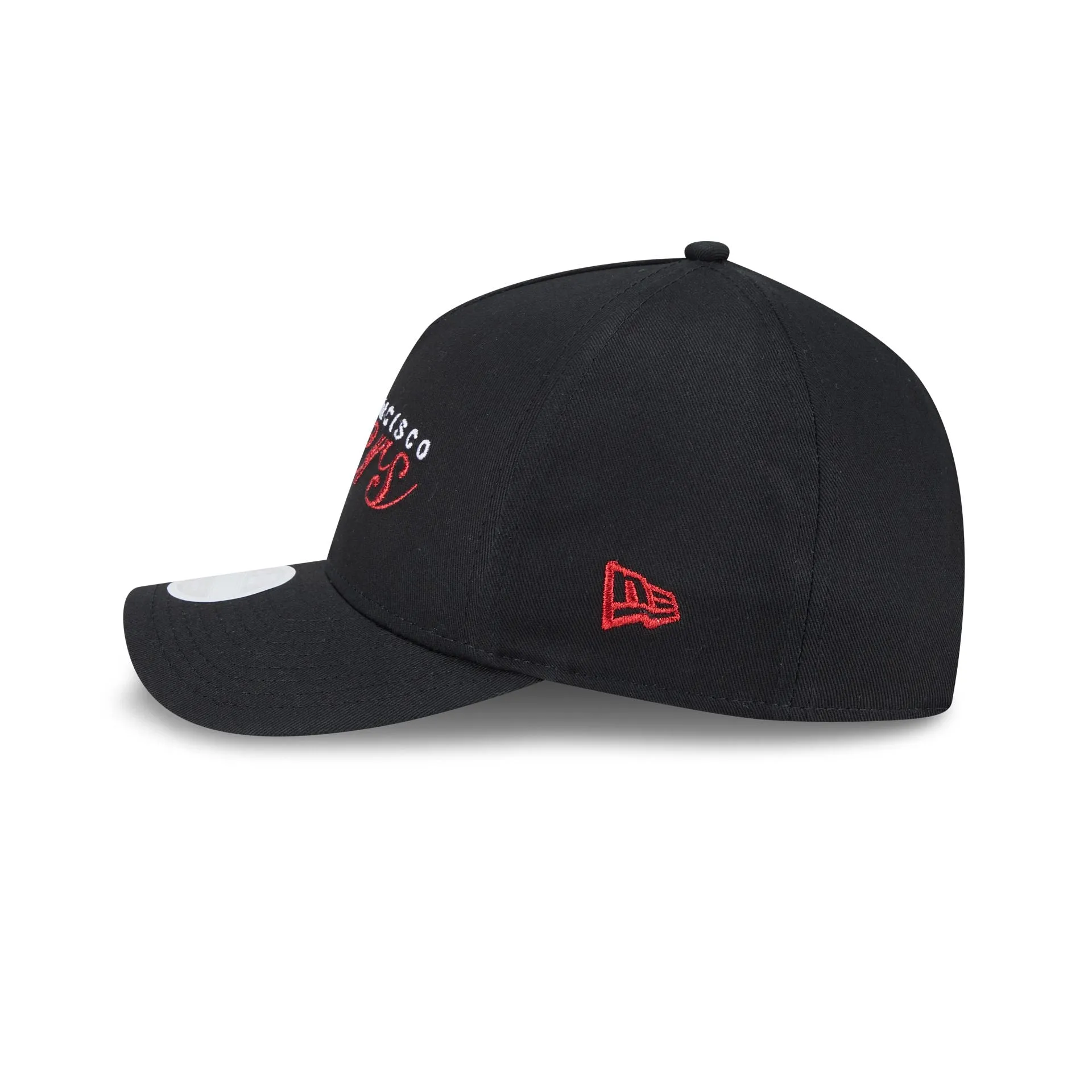 San Francisco 49ers Metallic Women's 9FORTY M-Crown A-Frame Snapback Hat sold by New Era product image thumbnail 4