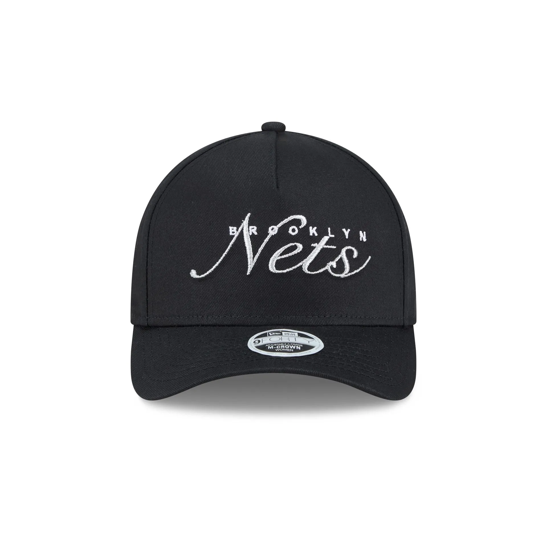 Brooklyn Nets Metallic Women's 9FORTY M-Crown A-Frame Snapback Hat sold by New Era product image thumbnail 2