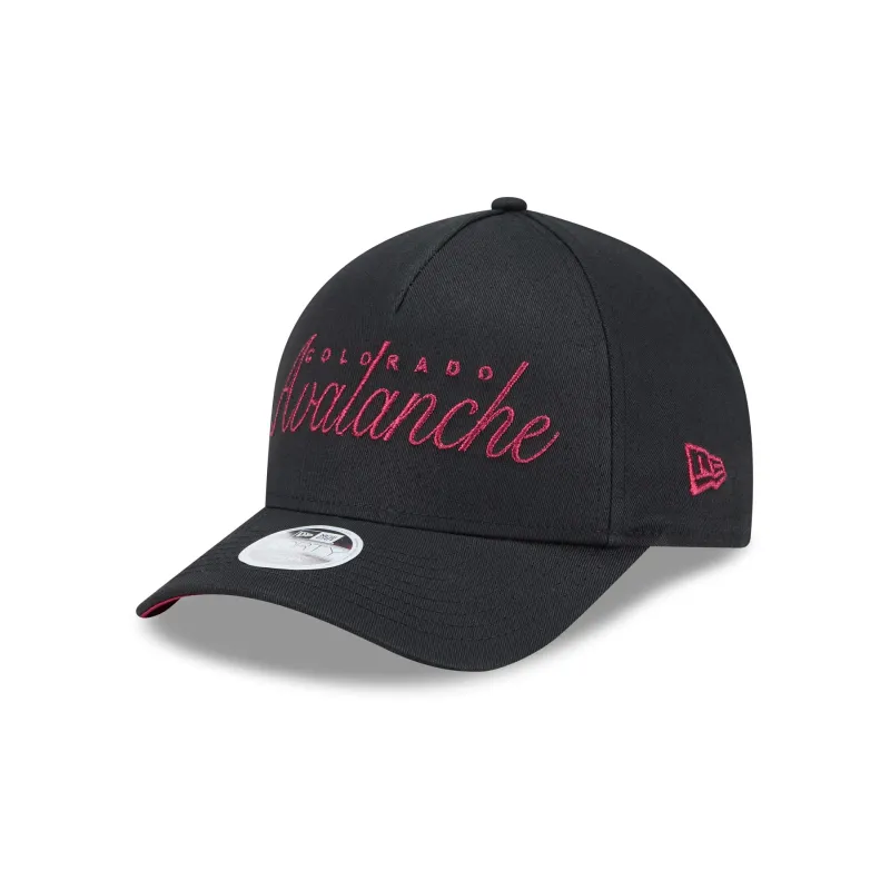 Colorado Avalanche Metallic Women's 9FORTY M-Crown A-Frame Snapback Hat sold by New Era