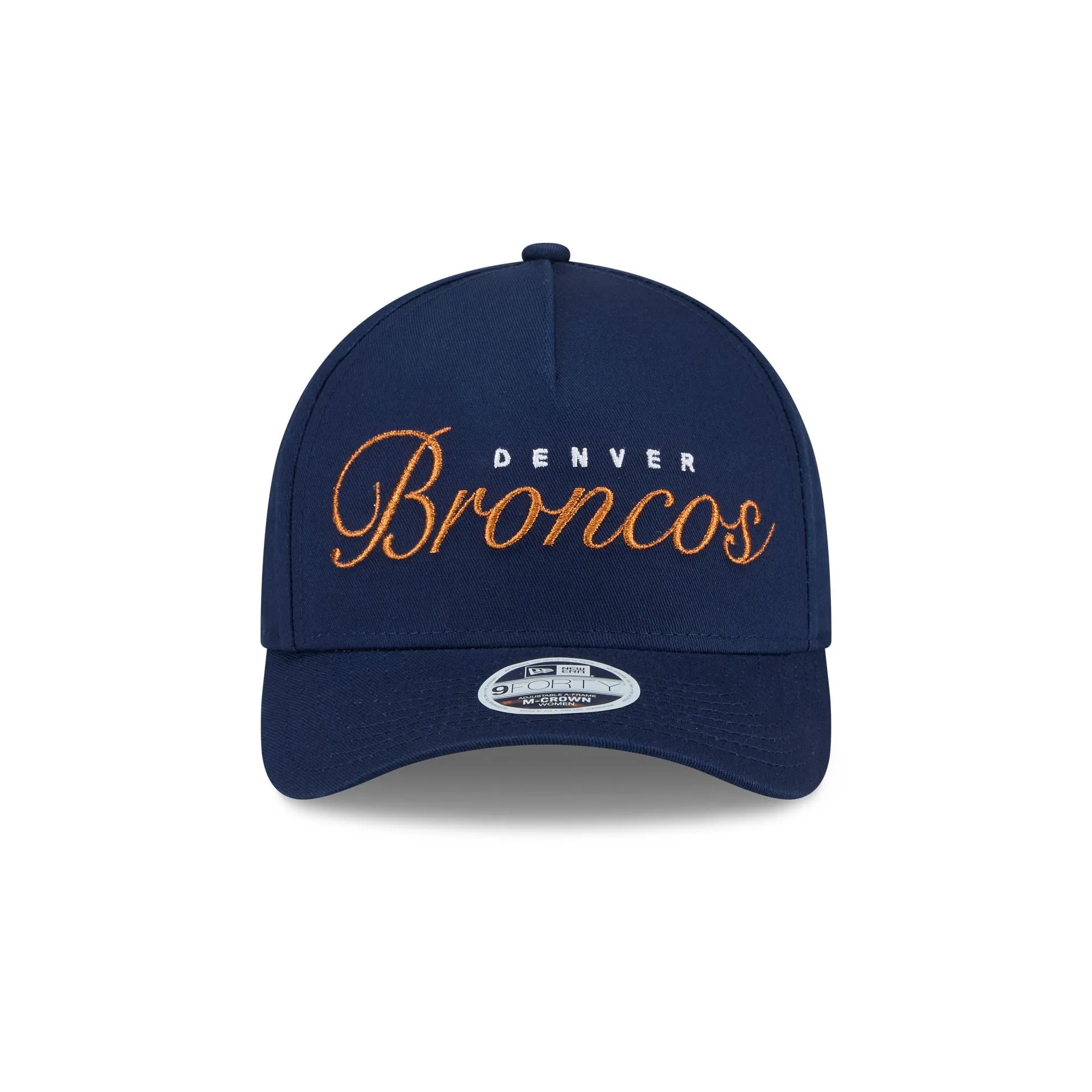 Denver Broncos Metallic Women's 9FORTY M-Crown A-Frame Snapback Hat sold by New Era product image thumbnail 2