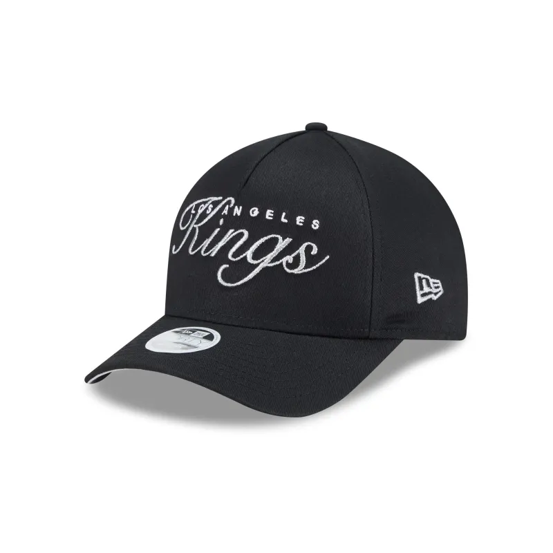 Los Angeles Kings Metallic Women's 9FORTY M-Crown A-Frame Snapback Hat sold by New Era