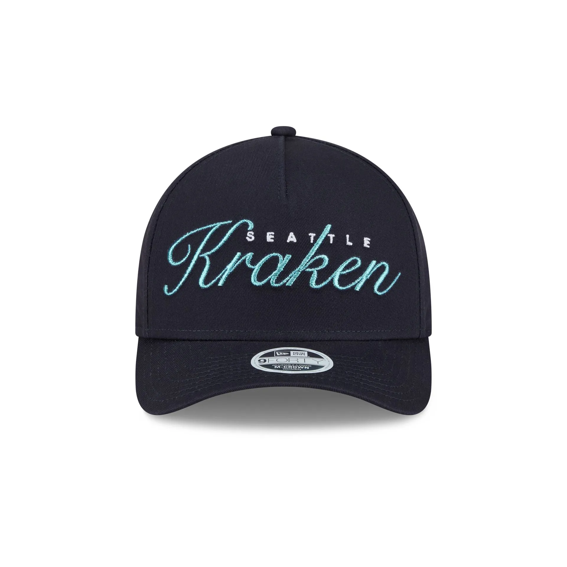 Seattle Kraken Metallic Women's 9FORTY M-Crown A-Frame Snapback Hat sold by New Era product image thumbnail 2