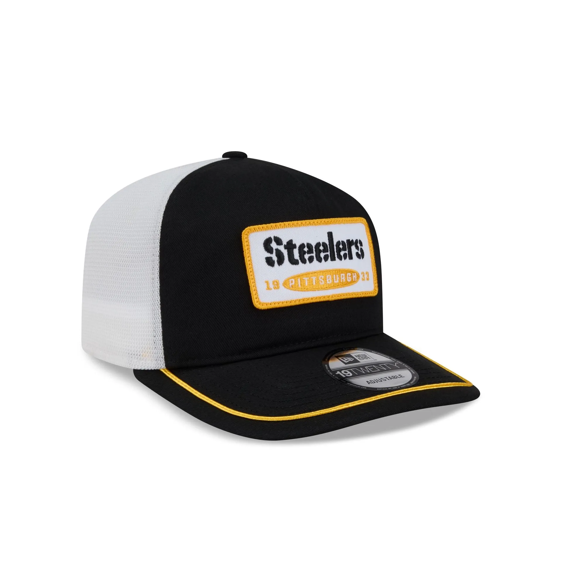 Pittsburgh Steelers Patch 19TWENTY Trucker Hat sold by New Era product image thumbnail 3