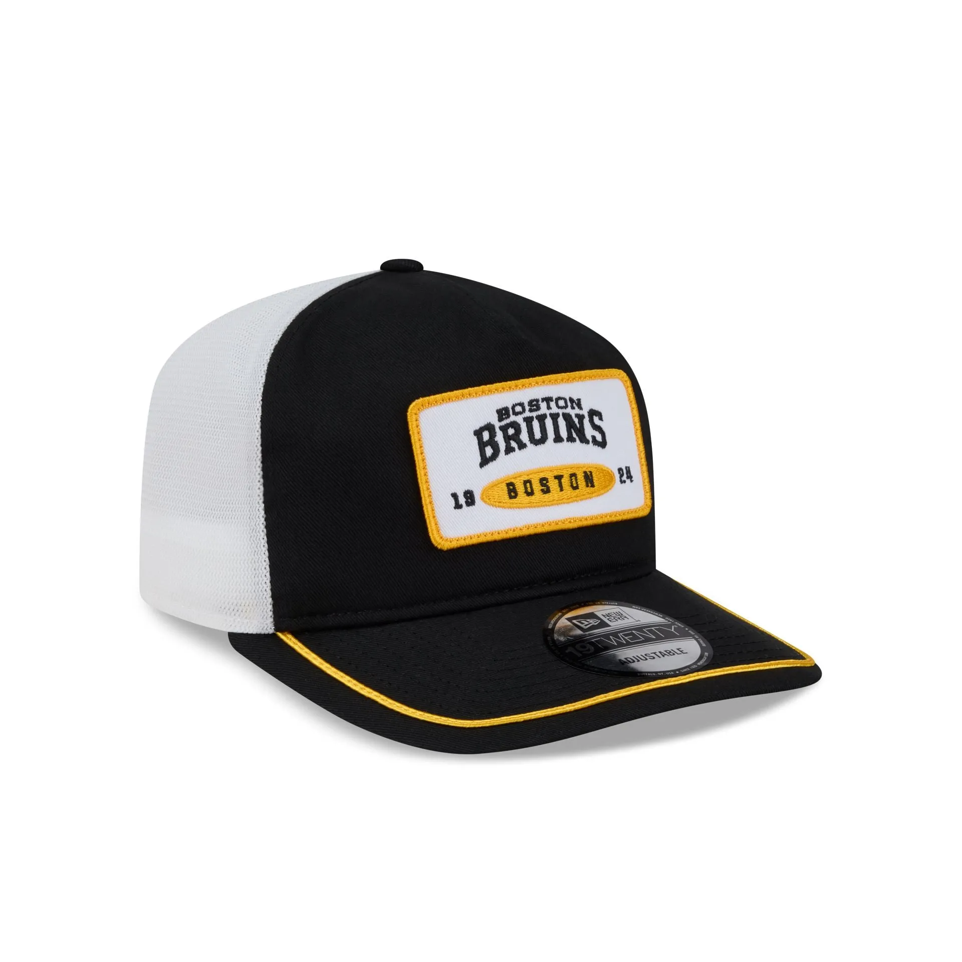 Boston Bruins Patch 19TWENTY Trucker Hat sold by New Era product image thumbnail 3