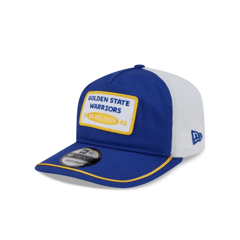 Golden State Warriors Patch 19TWENTY Trucker Hat sold by New Era