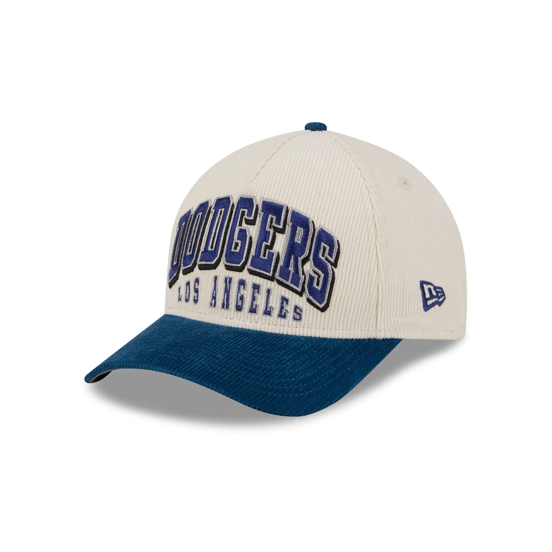 Los Angeles Dodgers Stacked Corduroy 9FORTY M-Crown A-Frame Snapback Hat sold by New Era product image thumbnail 3
