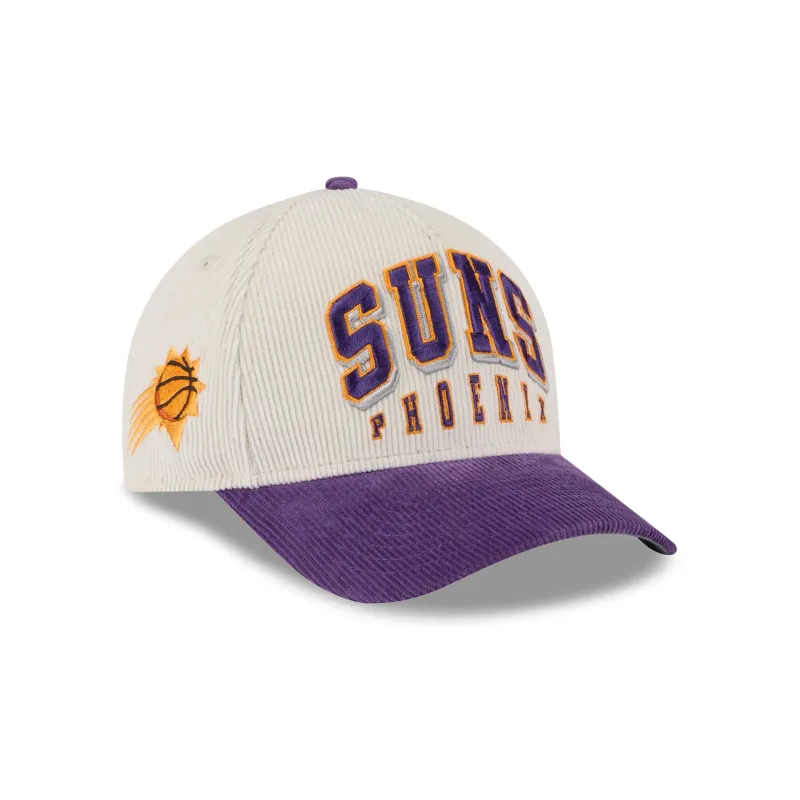 Phoenix Suns Stacked Corduroy 9FORTY M-Crown A-Frame Snapback Hat sold by New Era