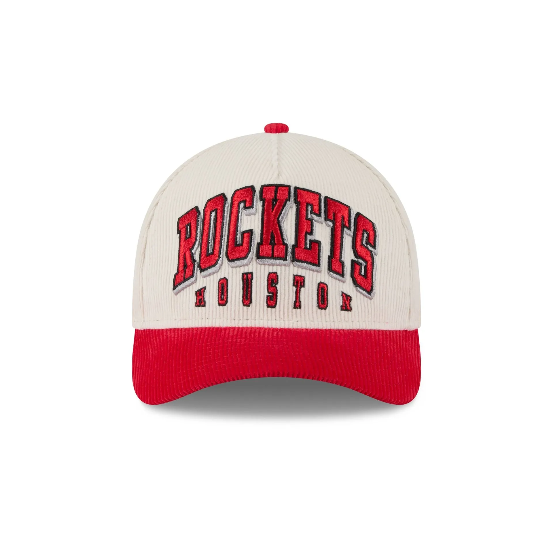 Houston Rockets Stacked Corduroy 9FORTY M-Crown A-Frame Snapback Hat sold by New Era product image thumbnail 2