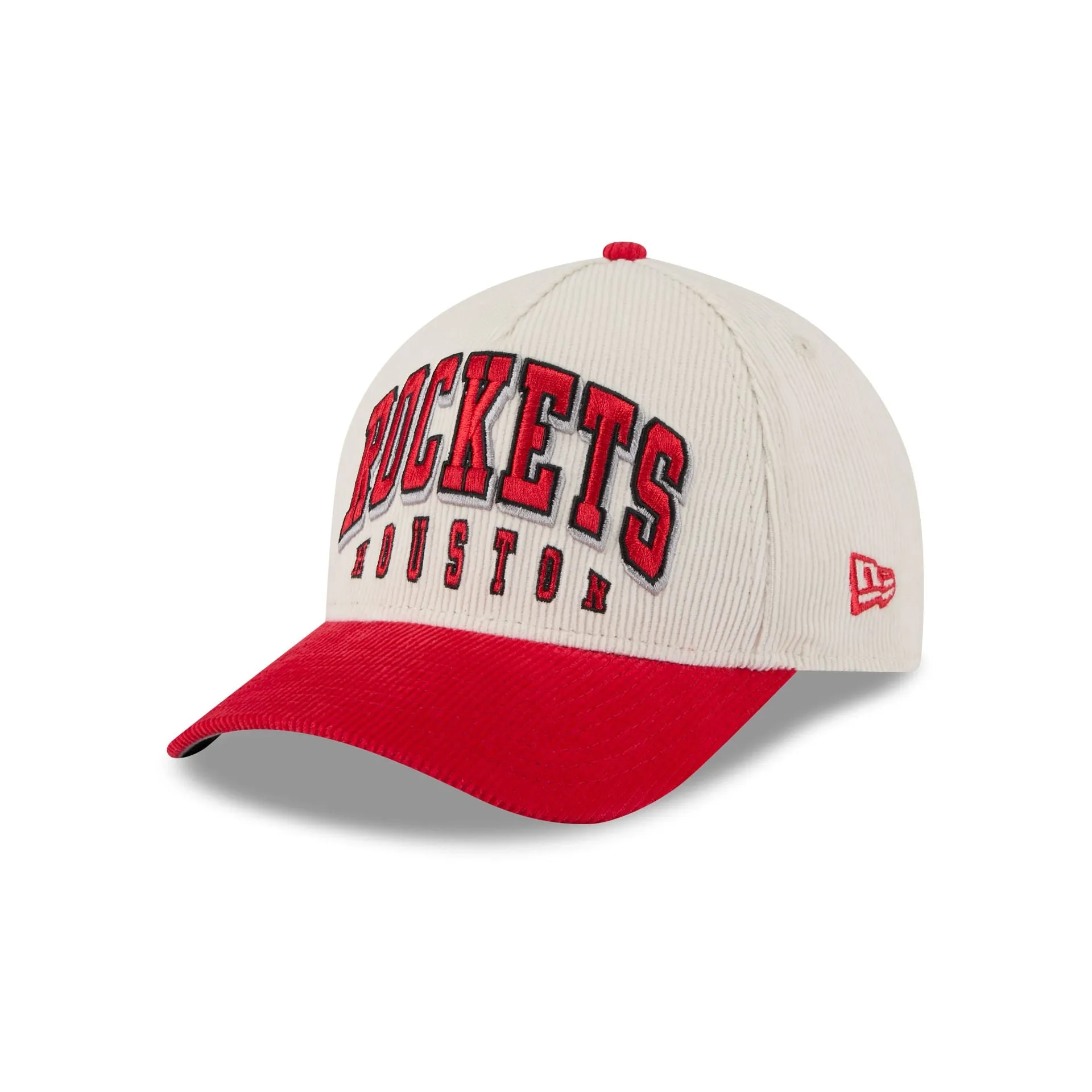 Houston Rockets Stacked Corduroy 9FORTY M-Crown A-Frame Snapback Hat sold by New Era product image thumbnail 3