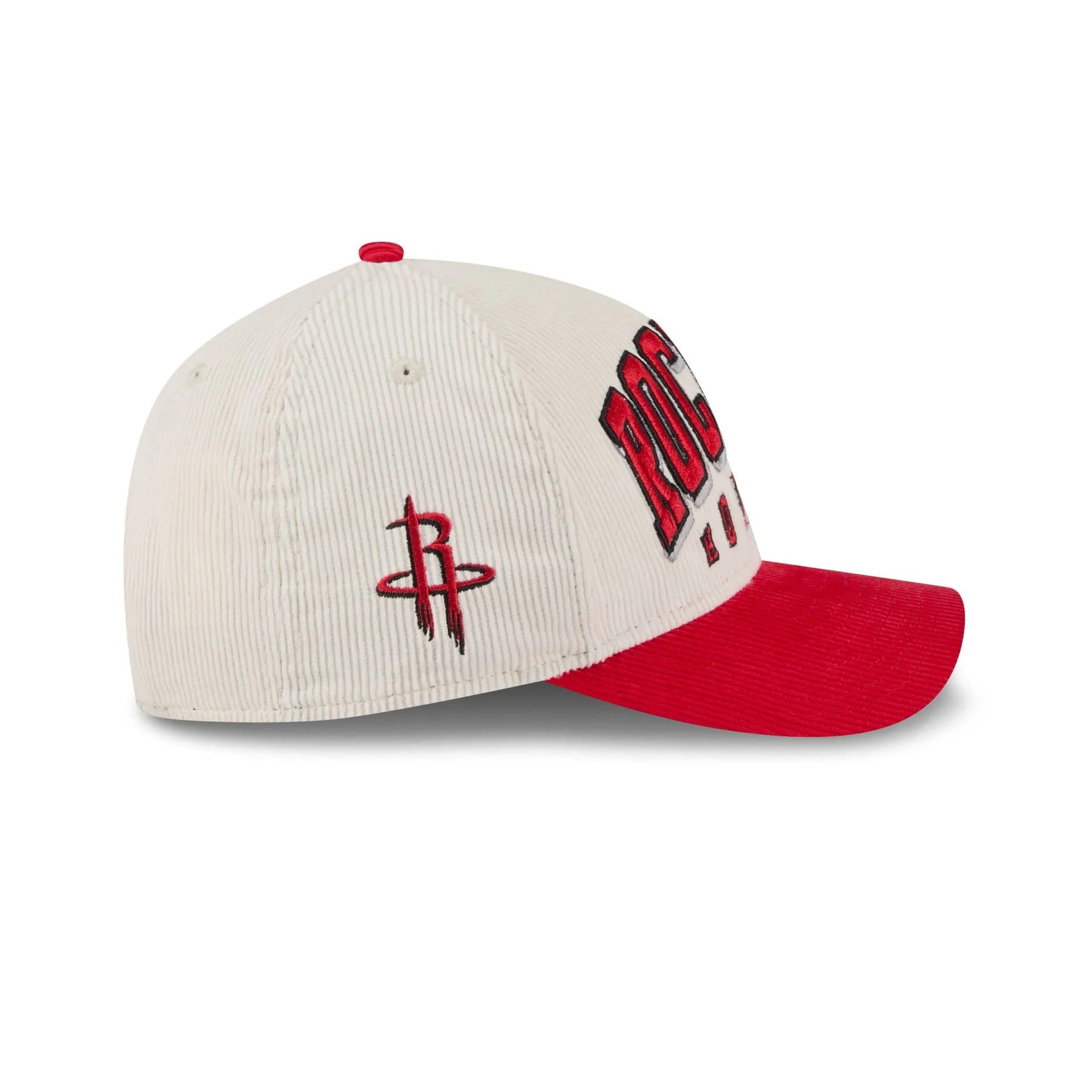 Houston Rockets Stacked Corduroy 9FORTY M-Crown A-Frame Snapback Hat sold by New Era product image thumbnail 4